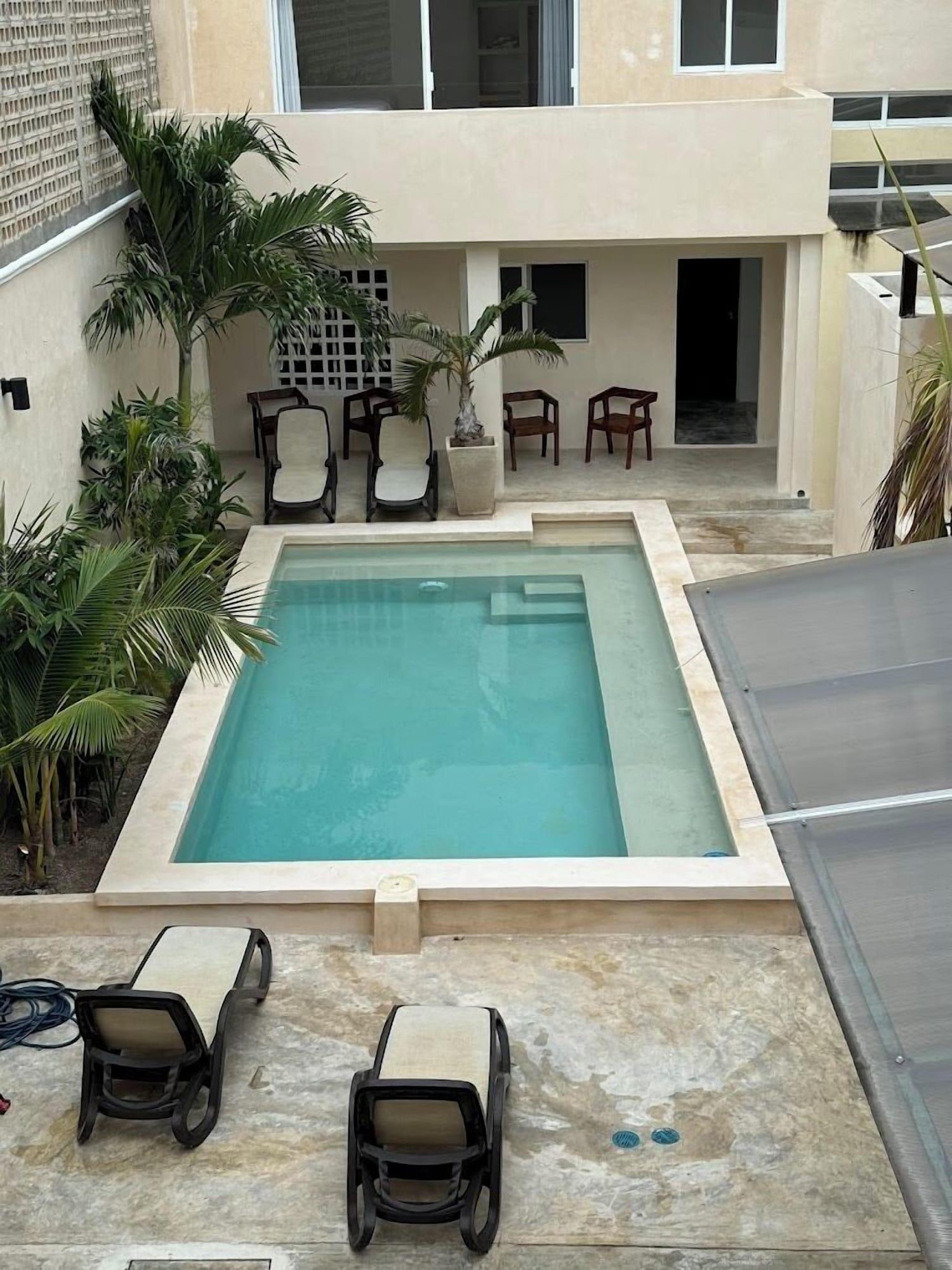 Vista Piscina Chulel Hotel Origen