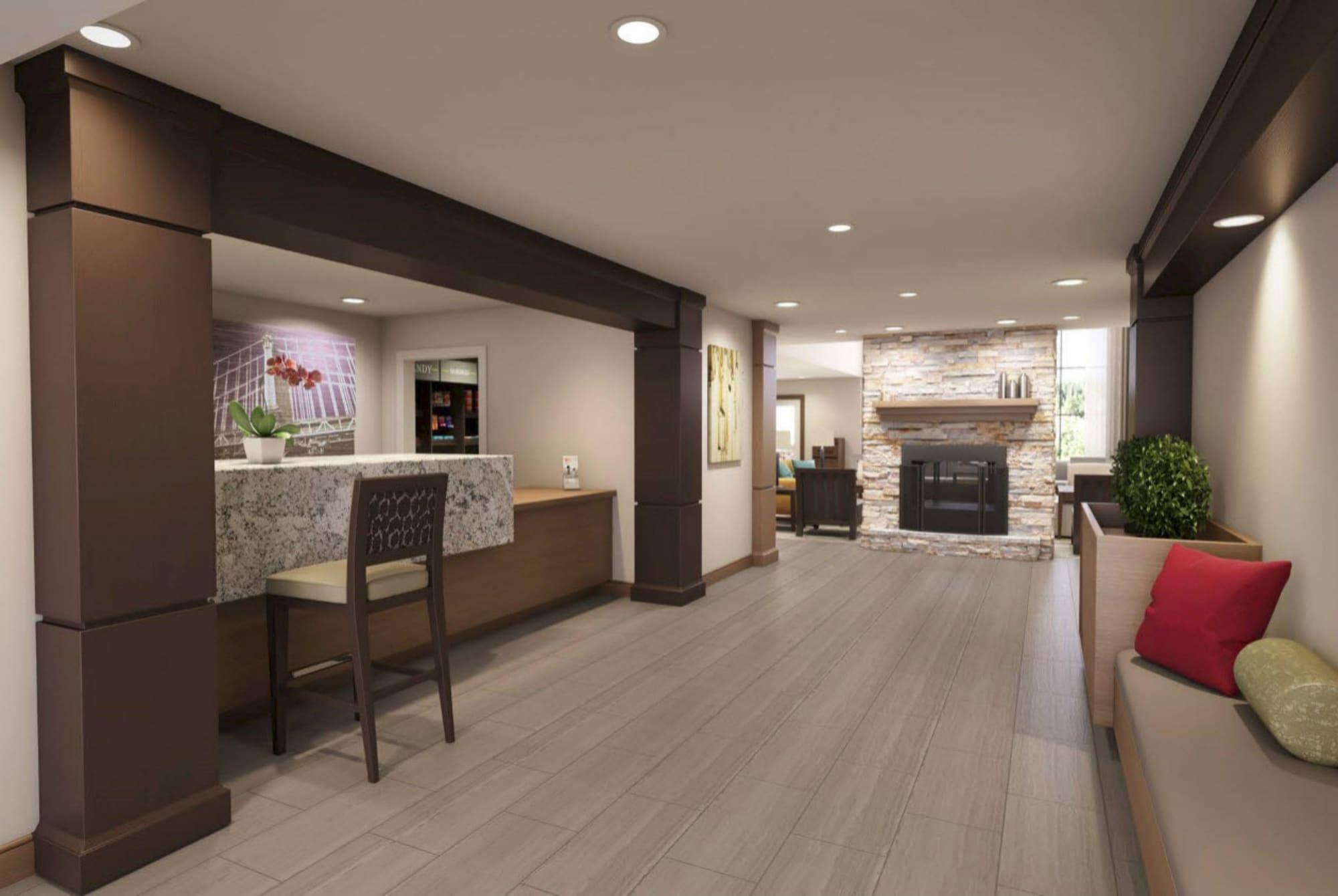 Vista Lobby Staybridge Suites Lafayette by IHG