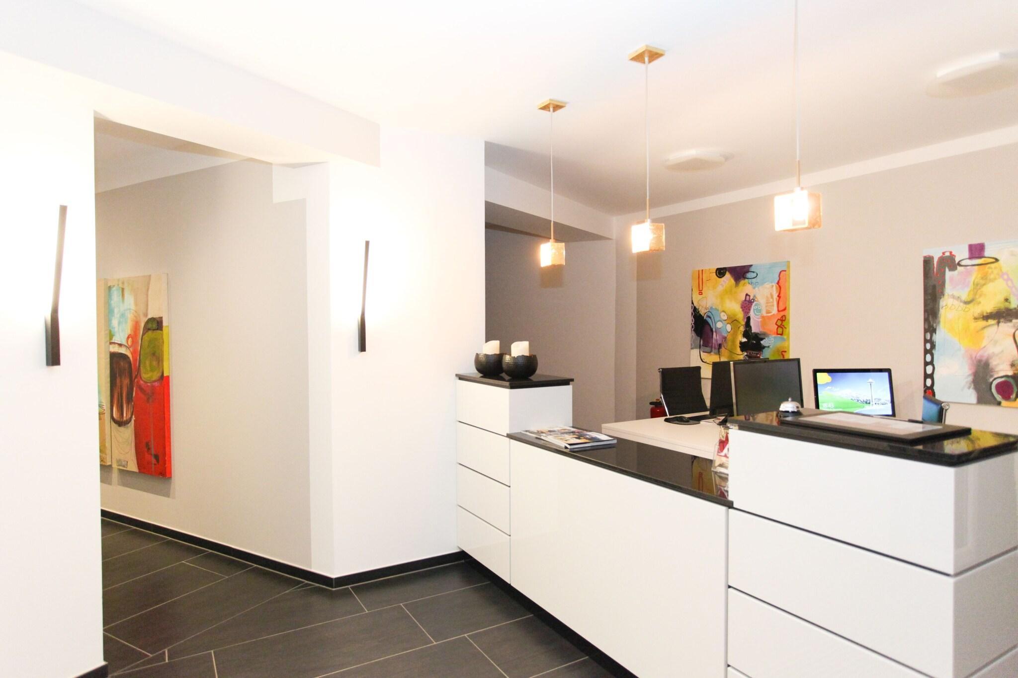 Vista Lobby City Hotel Bosse