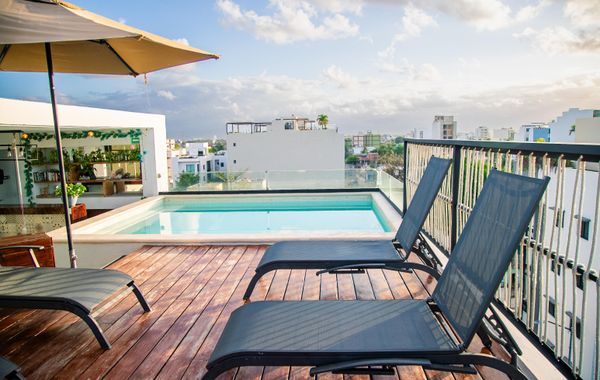 Hotelito del Mar Playa del Carmen - Hoteles cerca de Parque Xcaret, México en Playa del Carmen