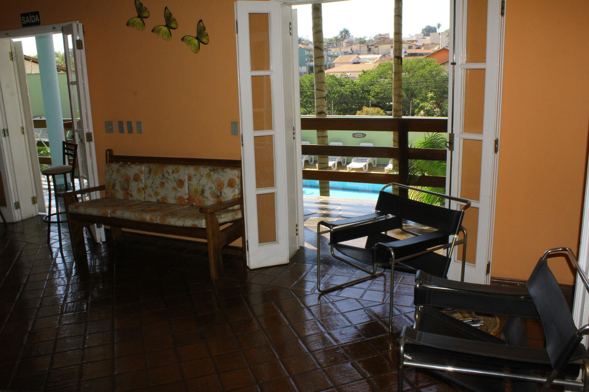 Vista Lobby Pousada das Araras