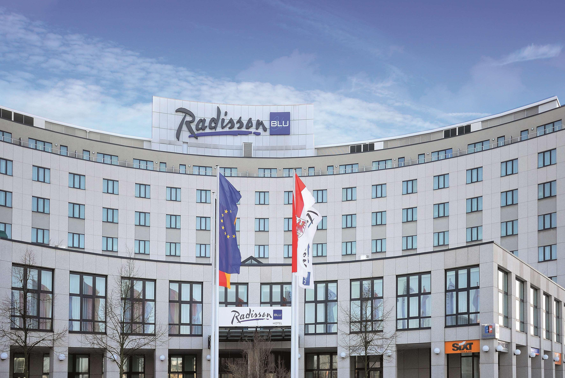Vista Exterior Radisson Blu Hotel, Cottbus