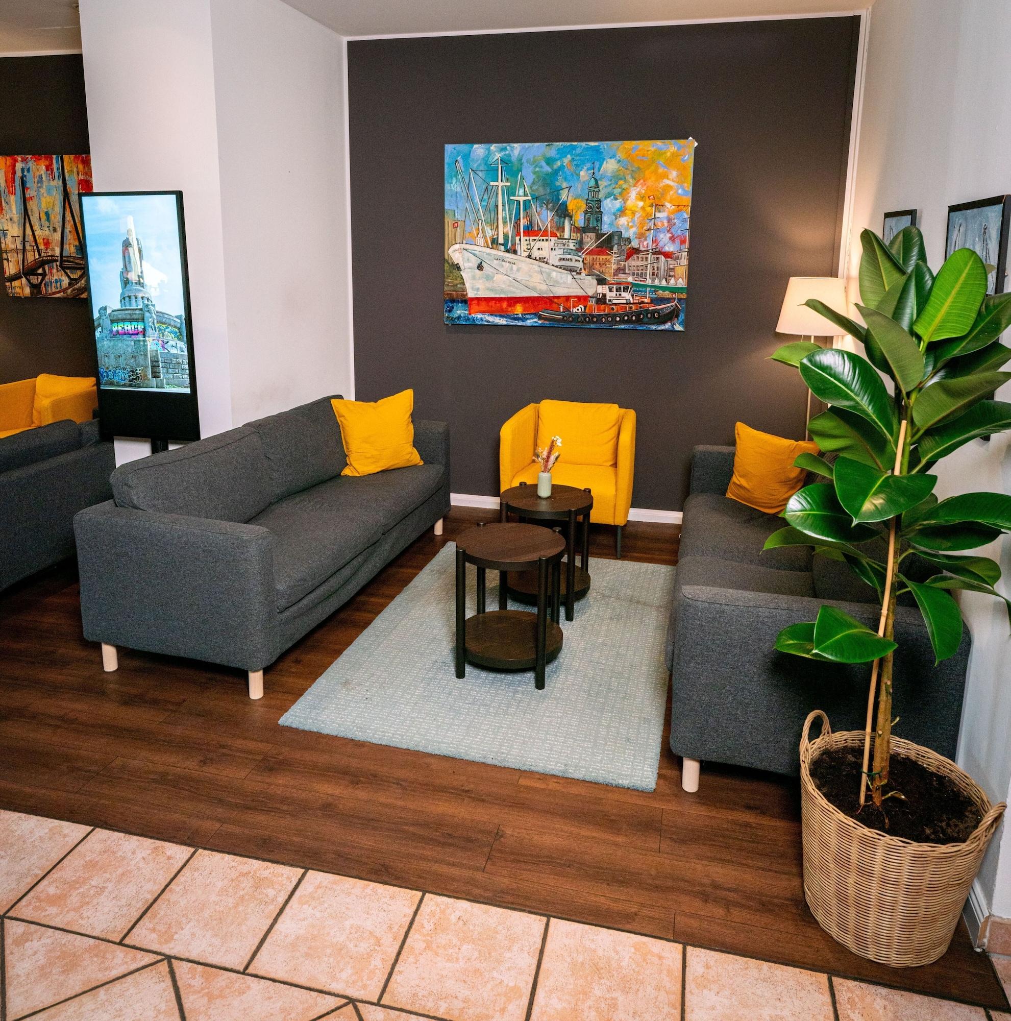 Vista Lobby Egon Hotel Hamburg City