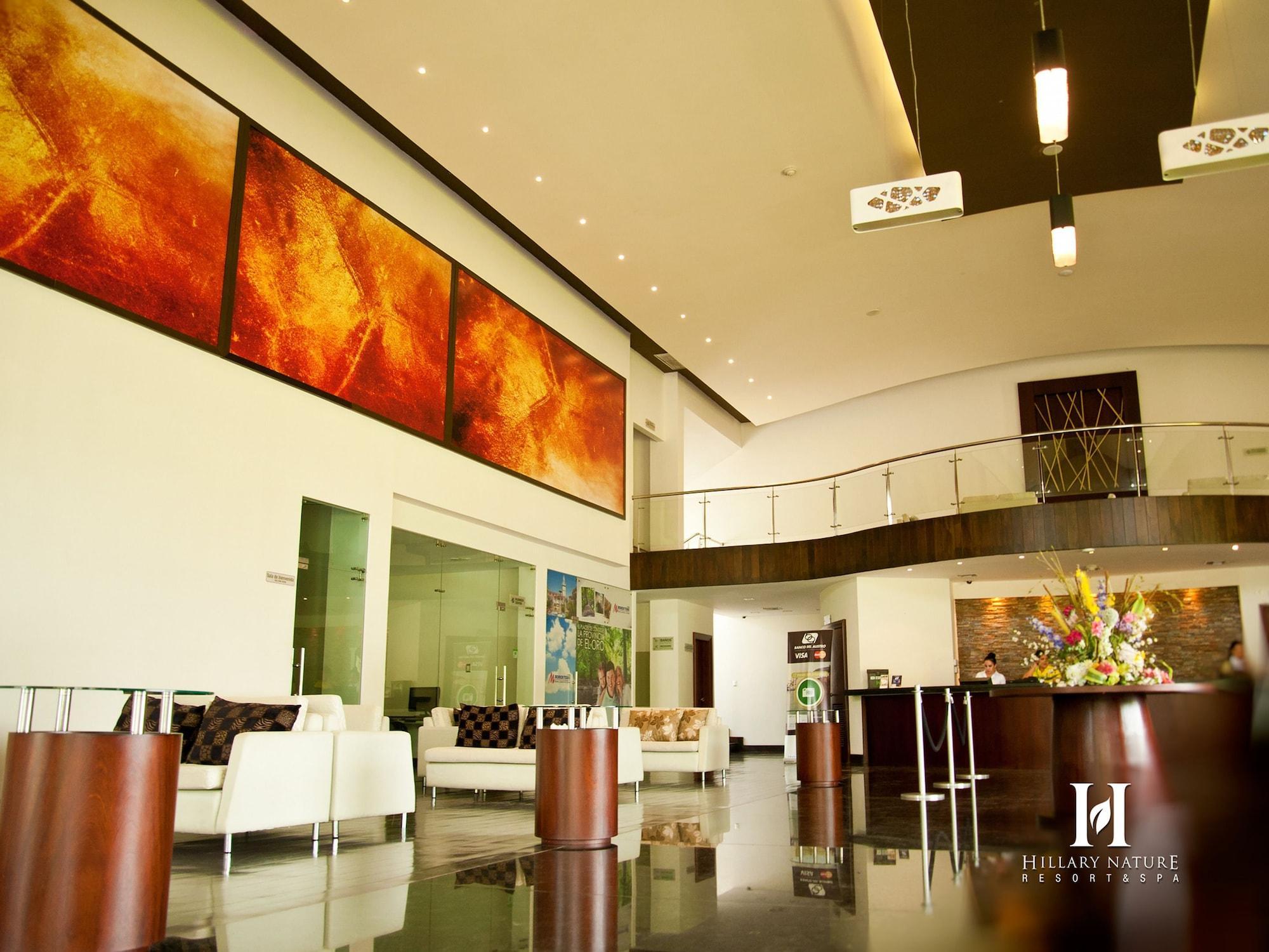 Vista Lobby Hillary Nature Resort Spa