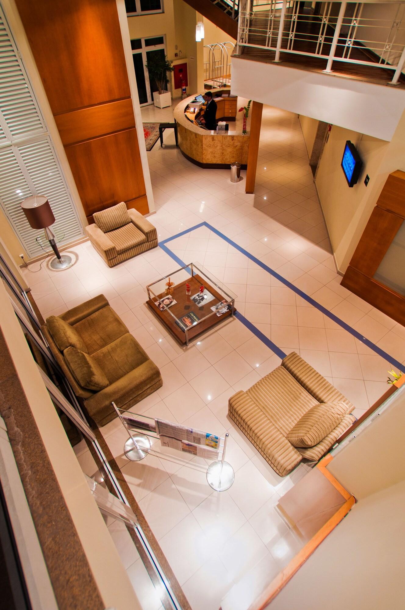 Vista Lobby Blue Tree Towers All Suites Santo Andre