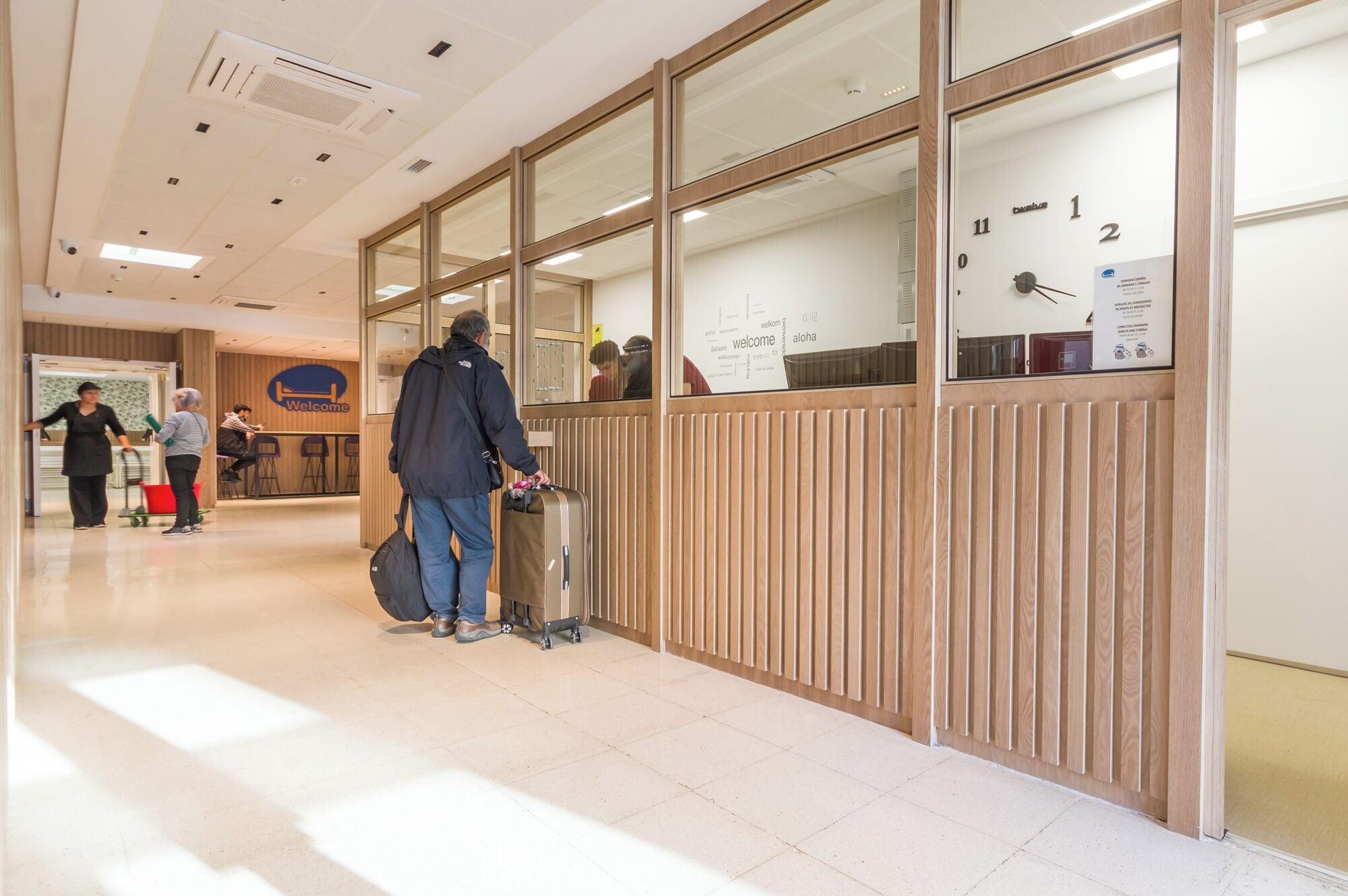 Vista Lobby Hostal Welcome