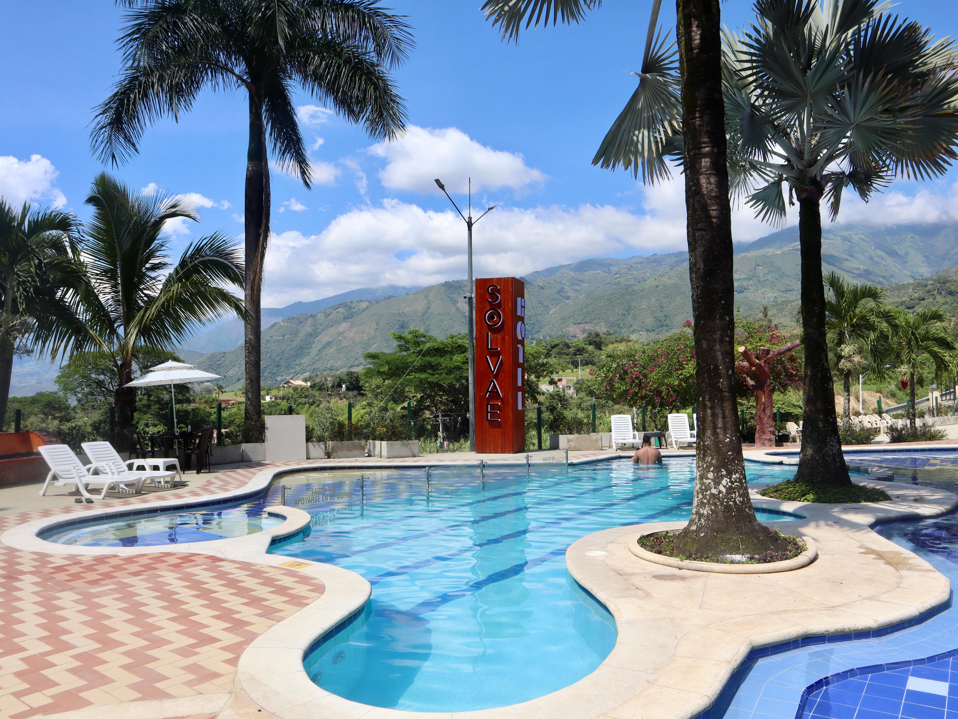 Vista Piscina Solvae Hotel