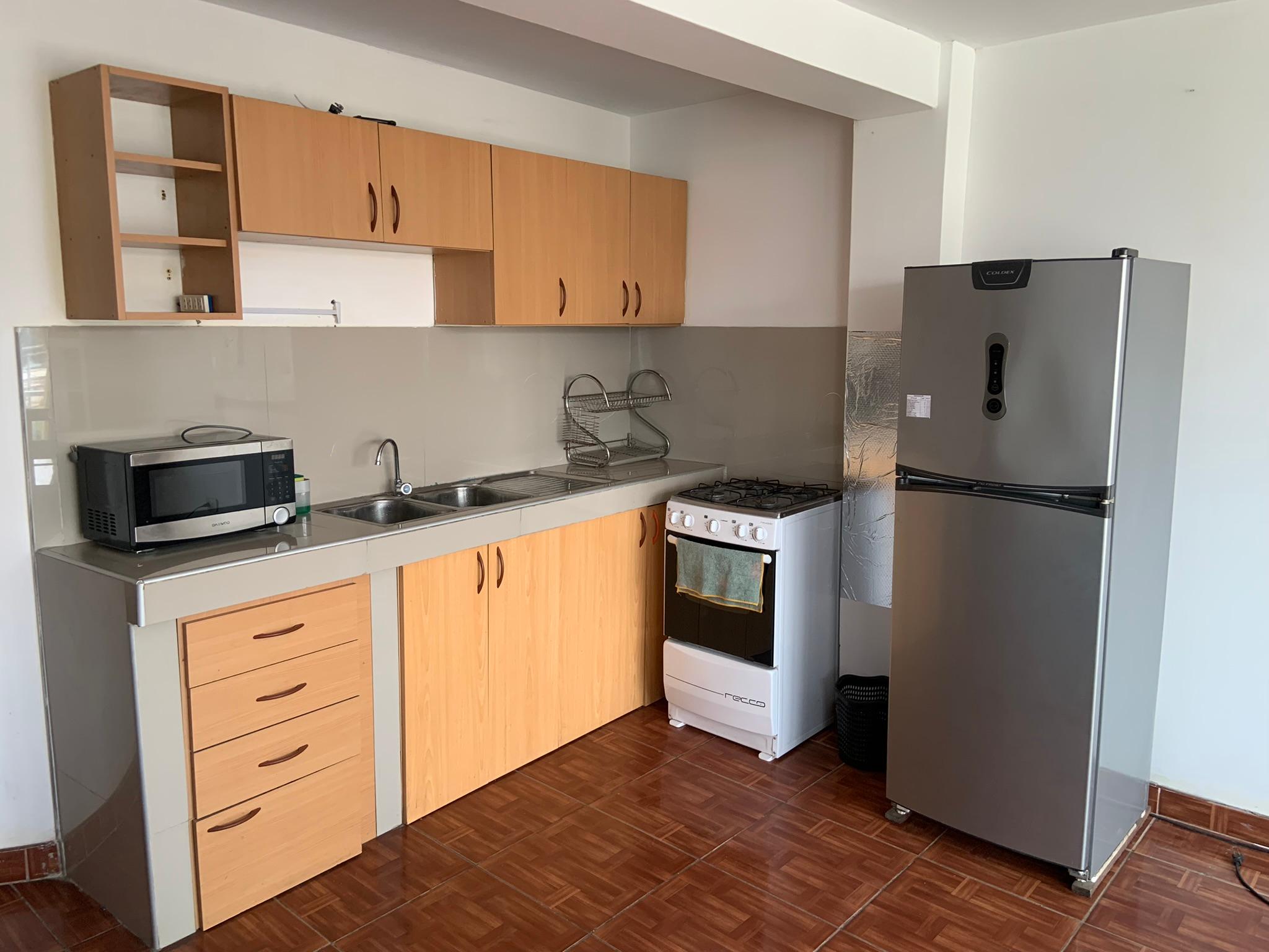 Cocina Departamentos Amoblados Los Cedros