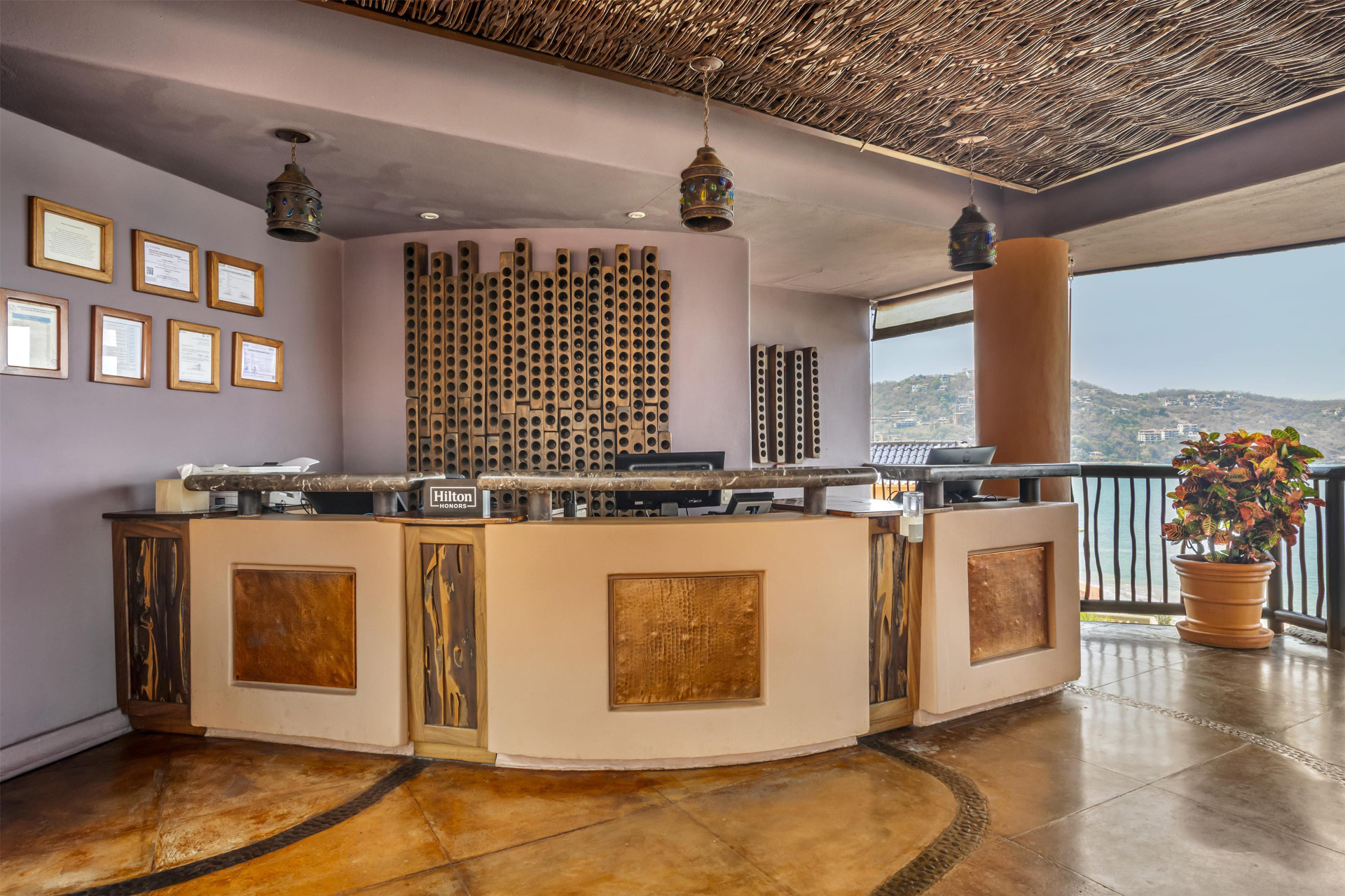 Vista Lobby Hilton Grand Vacations Club Zihuatanejo