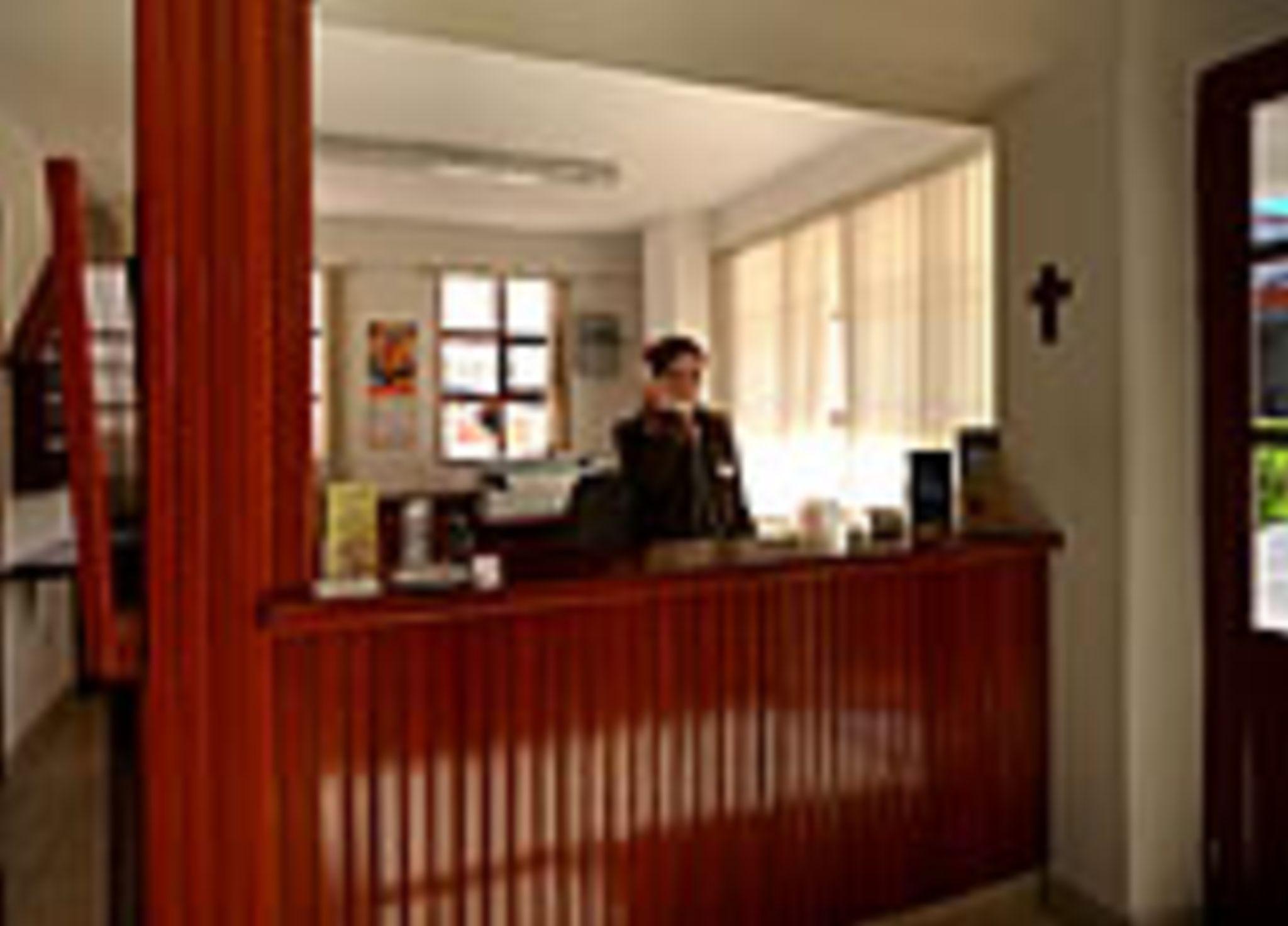 Vista Lobby Casa Kolping Sucre