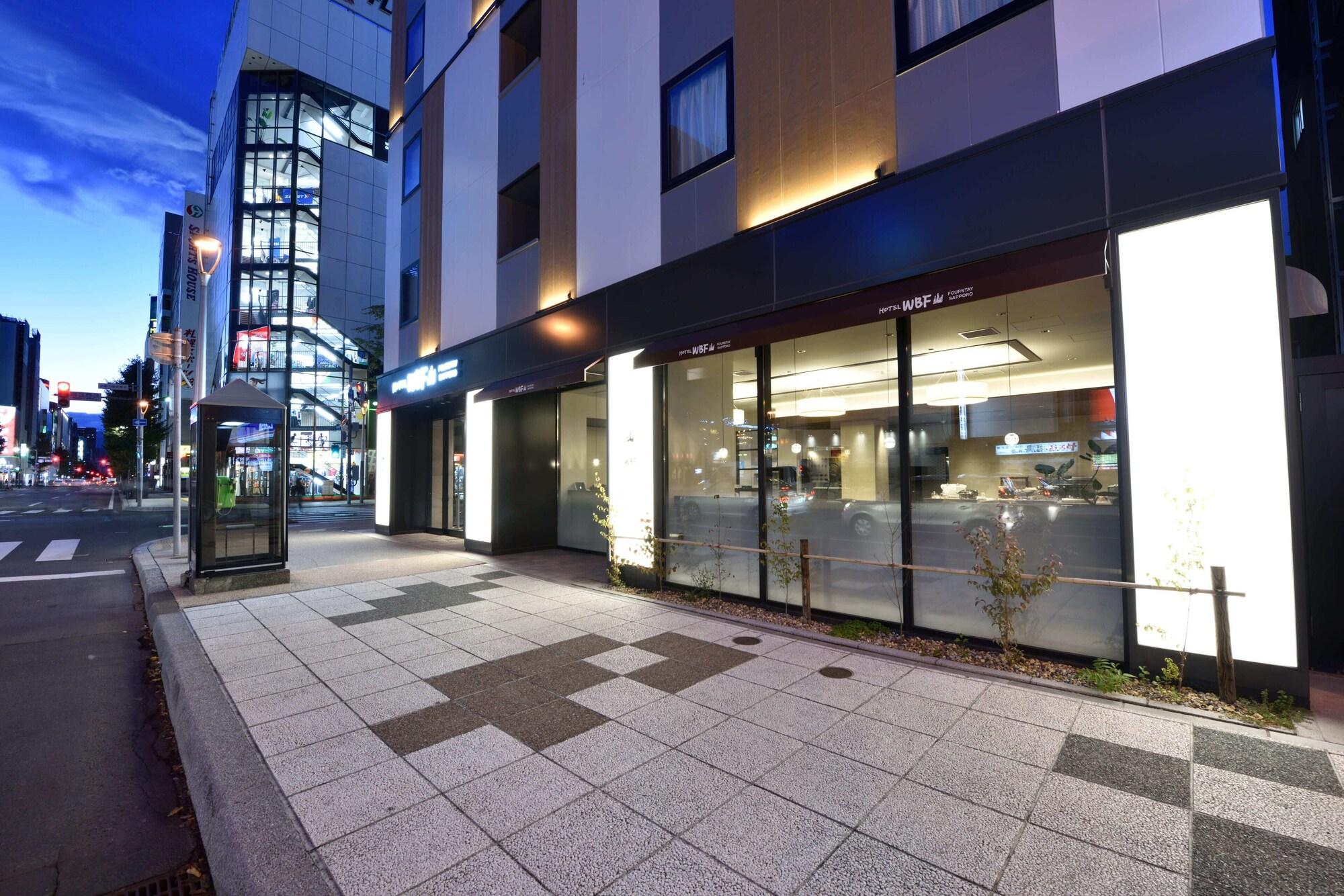 Vista Exterior Hotel WBF Fourstay Sapporo