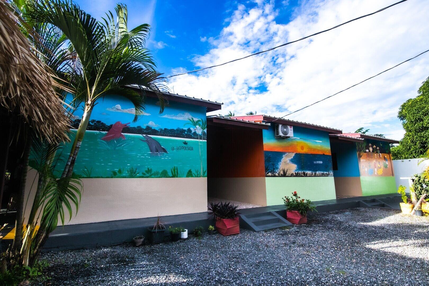 Vista Exterior Hotel Coração Verde