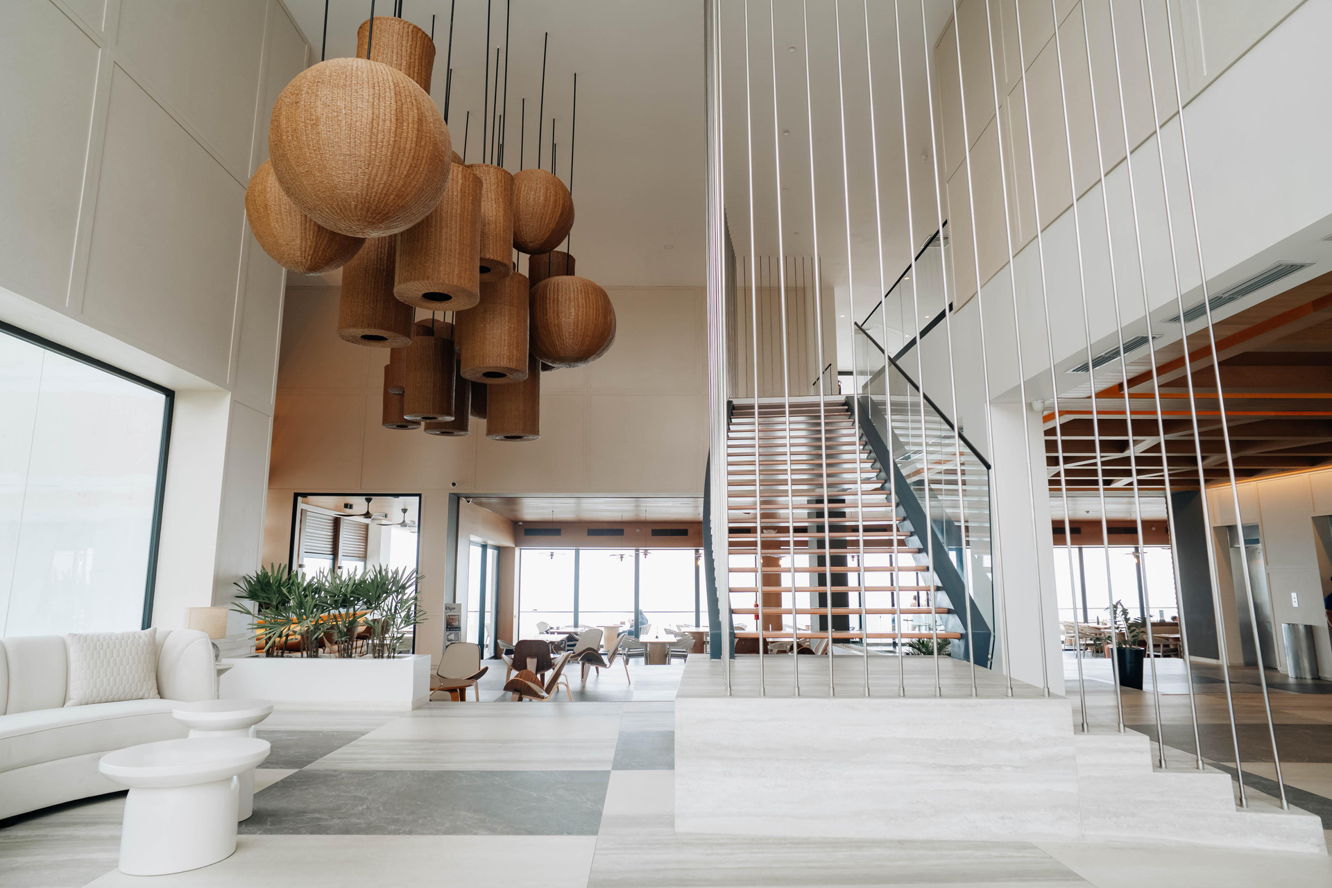 Vista Lobby Mantahost Hotel