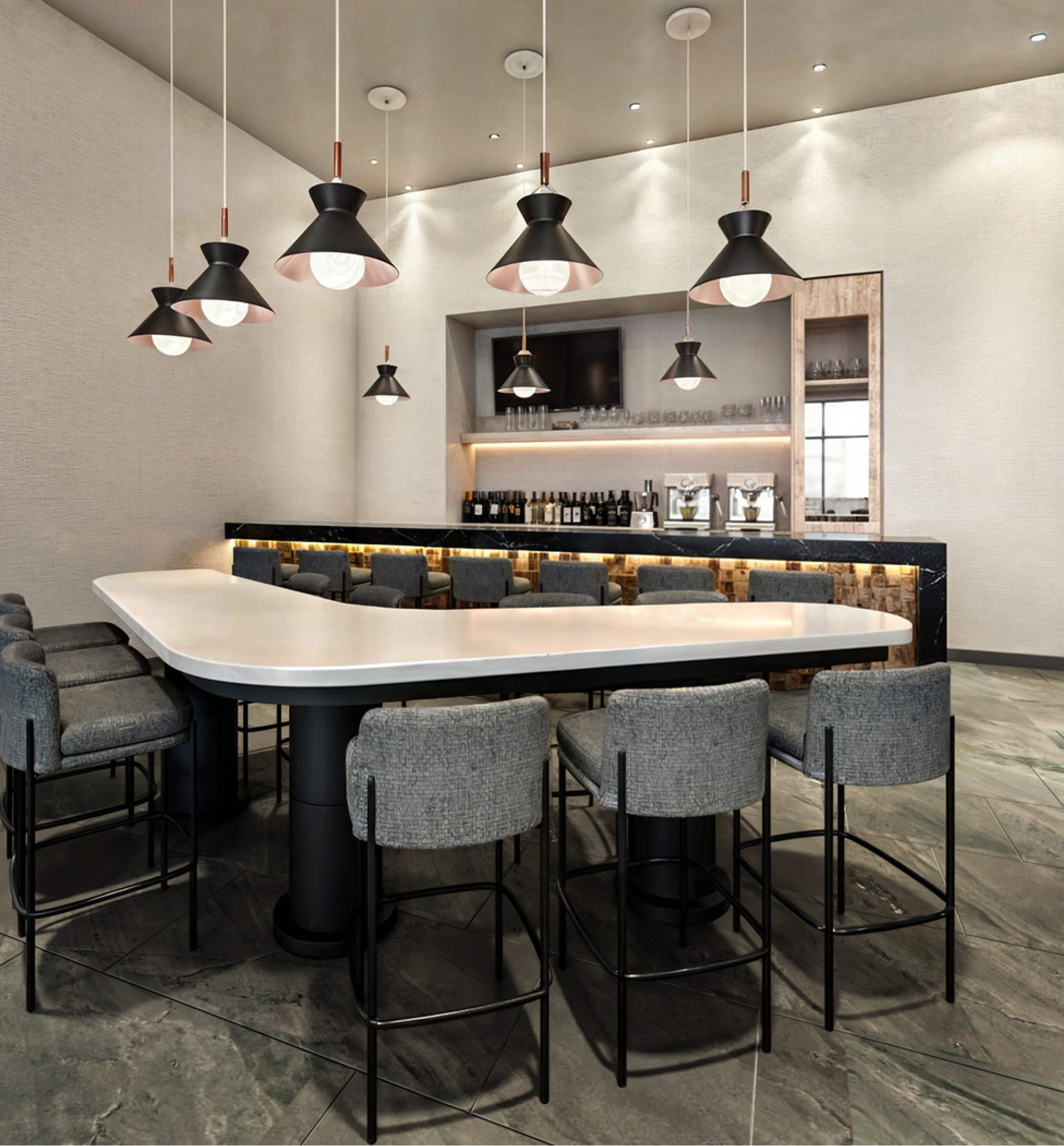 Bar/Salón Homewood Suites By Hilton Saltillo