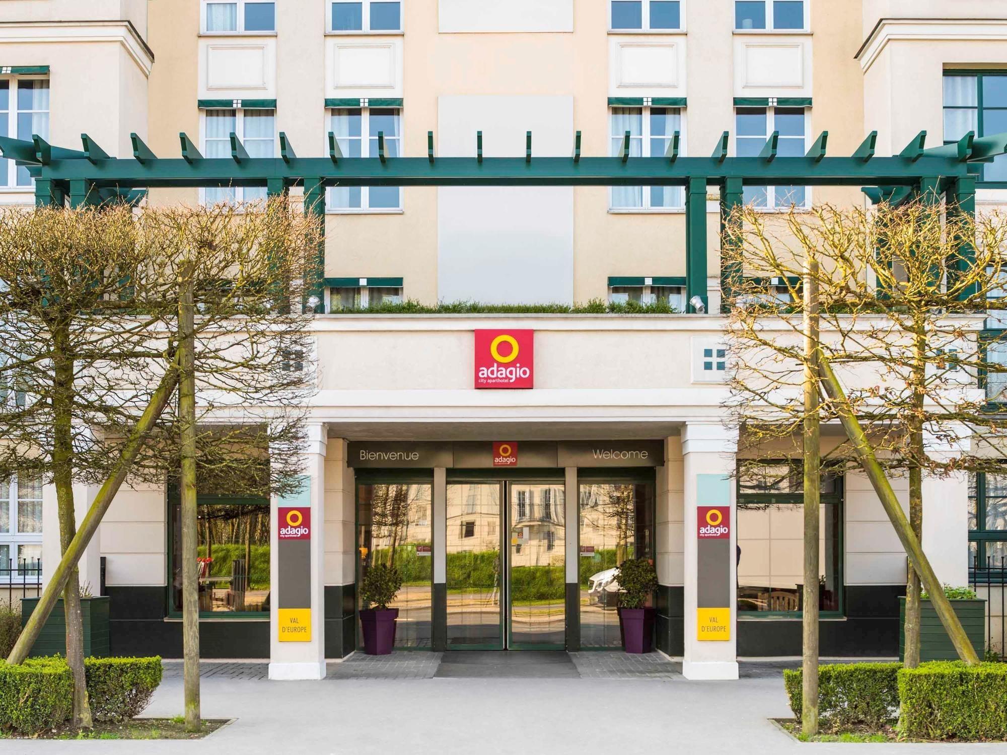 Vista Exterior Aparthotel Adagio Val d'Europe près de Disneyland Paris