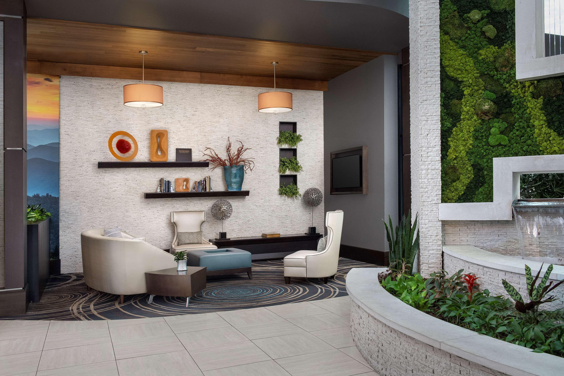 Vista Lobby Embassy Suites by Hilton Knoxville West