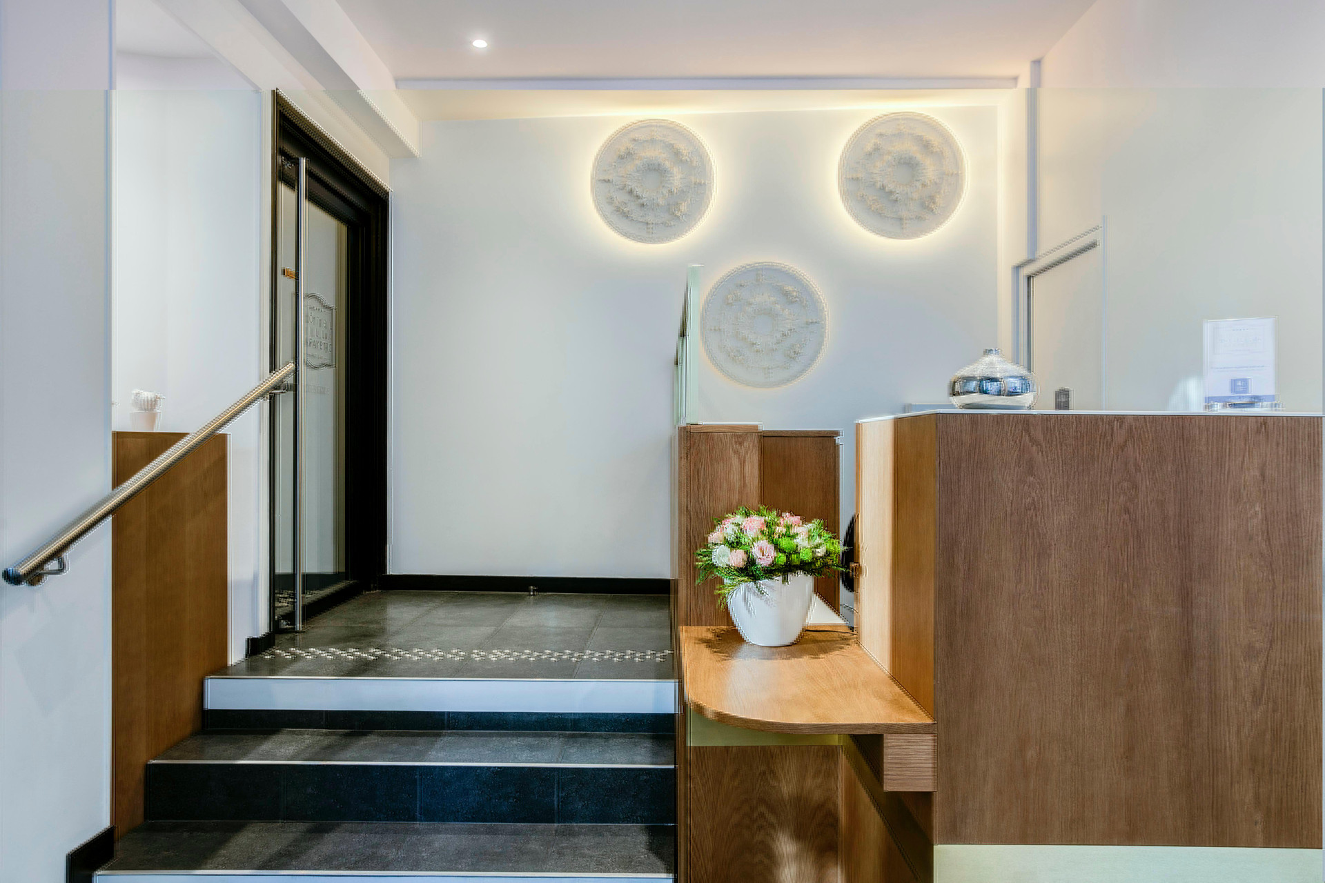 Vista Lobby Grand Hotel de Paris