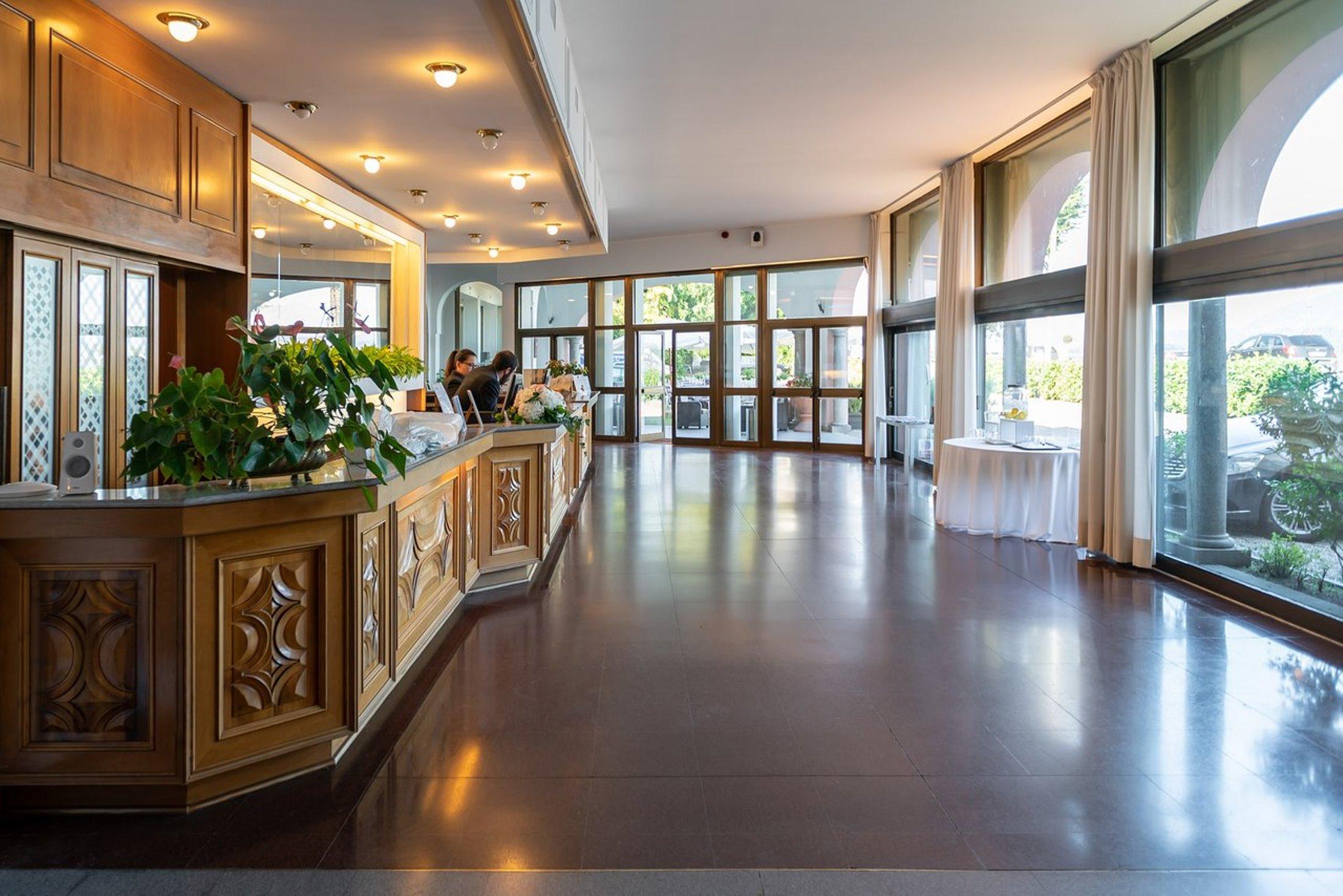 Vista Lobby SHG Hotel Villa Carlotta