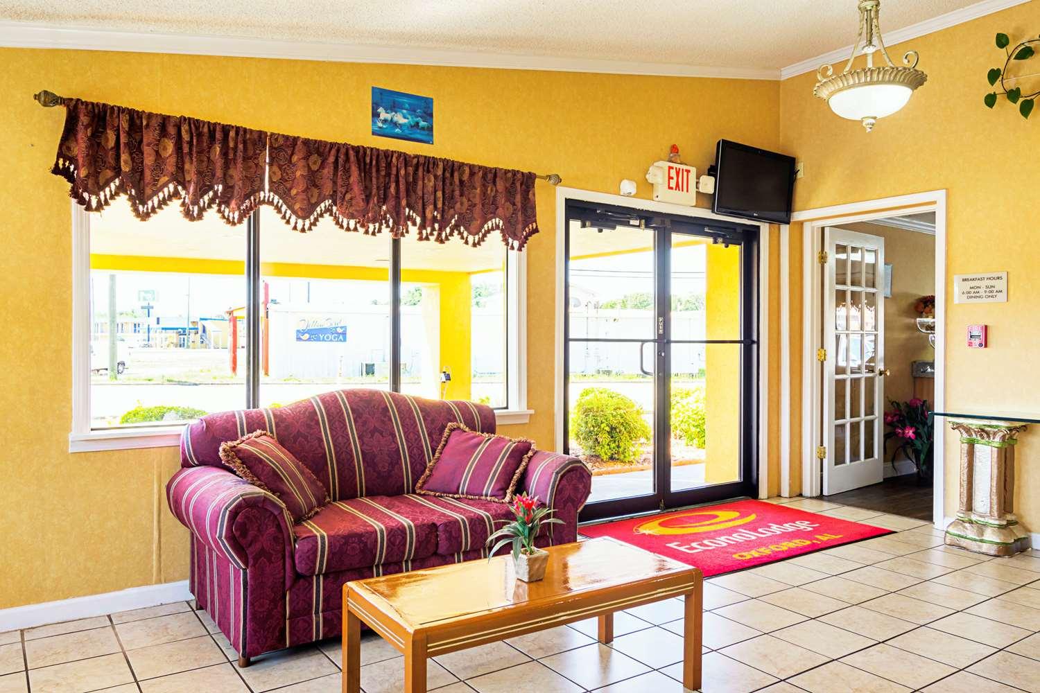 Vista Lobby Econo Lodge Oxford