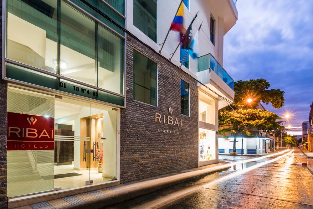Vista da fachada Ribai Hotels Santa Marta