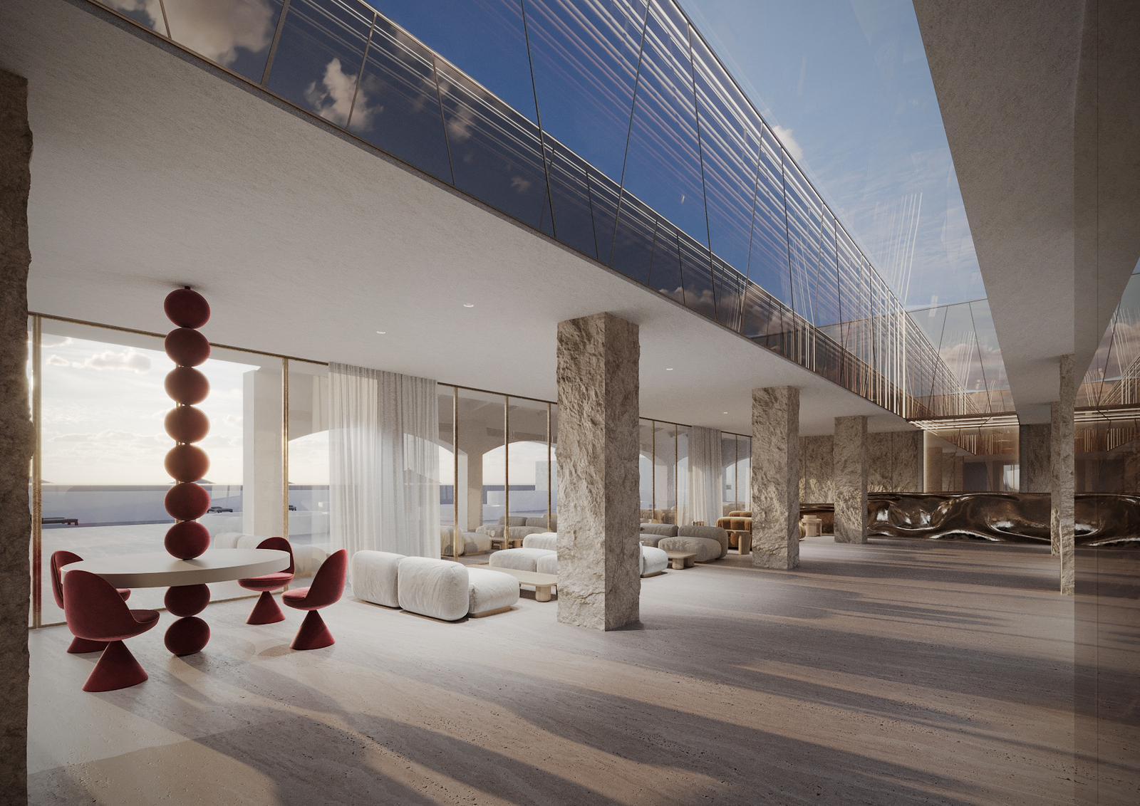 Vista Lobby Destino Five Ibiza - 5-Star Grand Luxe Resort