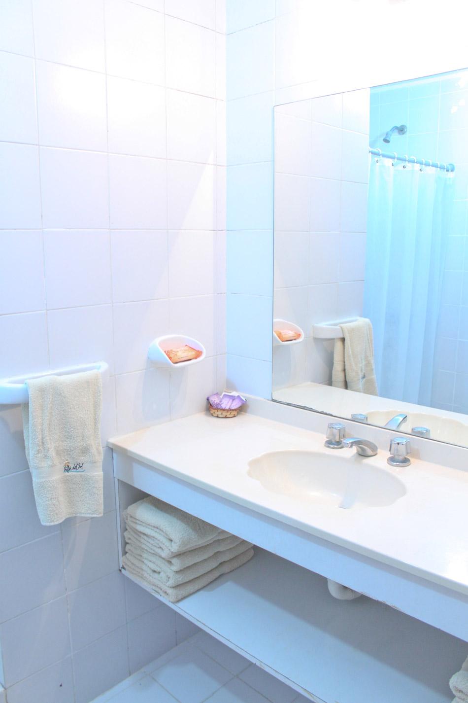 Baño Villa del Sol Tiempo Compartido Apart Hotel