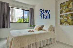 Arriendo temporal - Flat 206 no Parque da Jaqueira-SH032