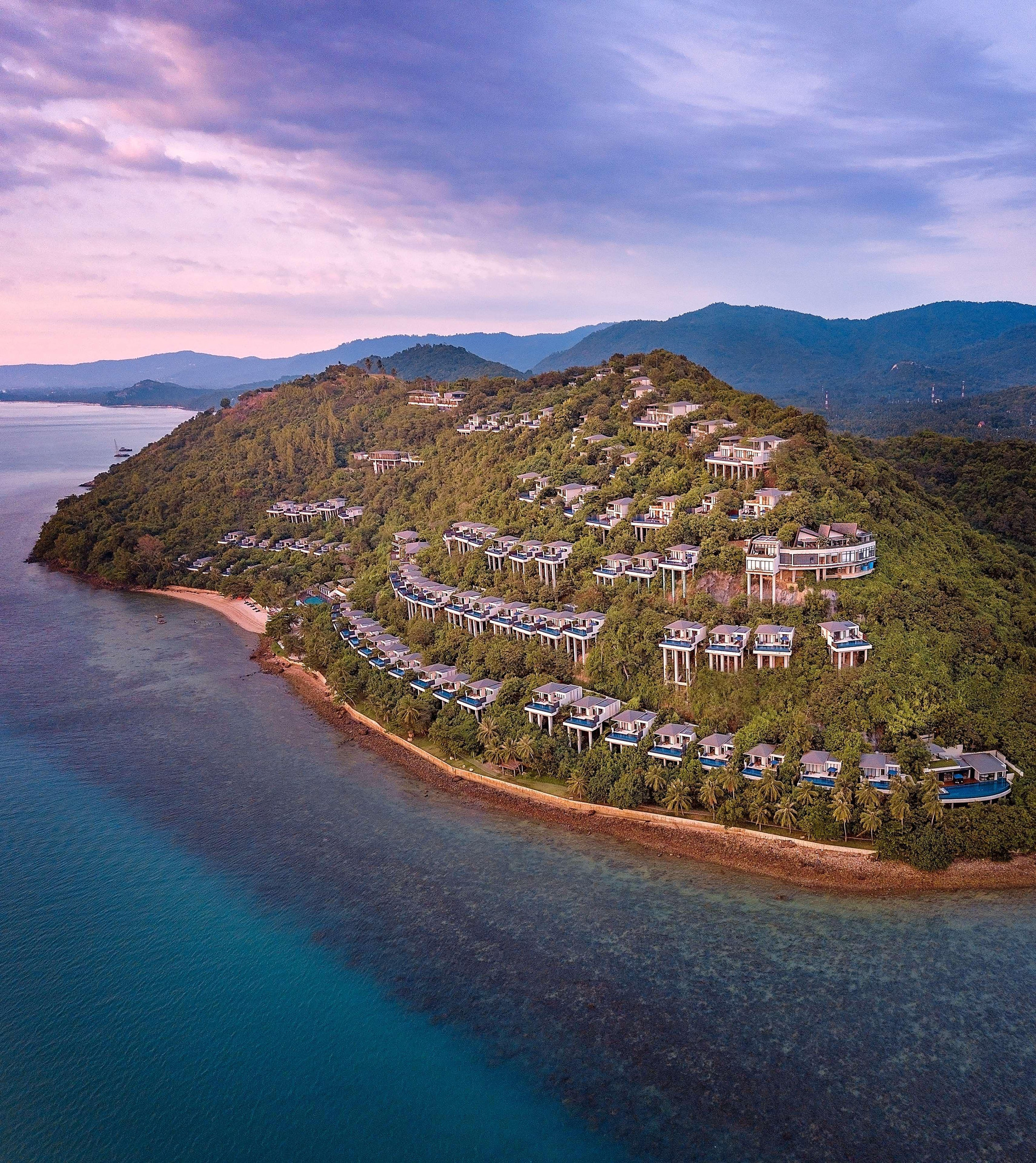 Vista Exterior Conrad Koh Samui