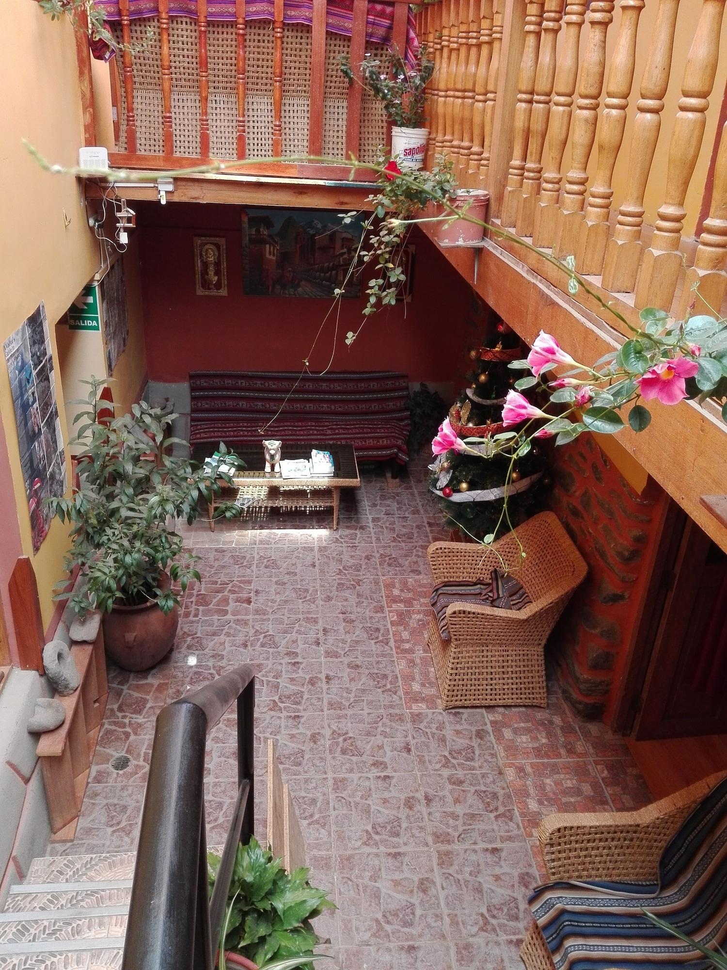 Vista Lobby Hostal Chayana Wasi