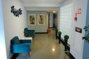 Alquiler Vacacional - Praia Grande - Cidade Ocian Apê -Barbecue / 1 vacancy -70mt from the sea