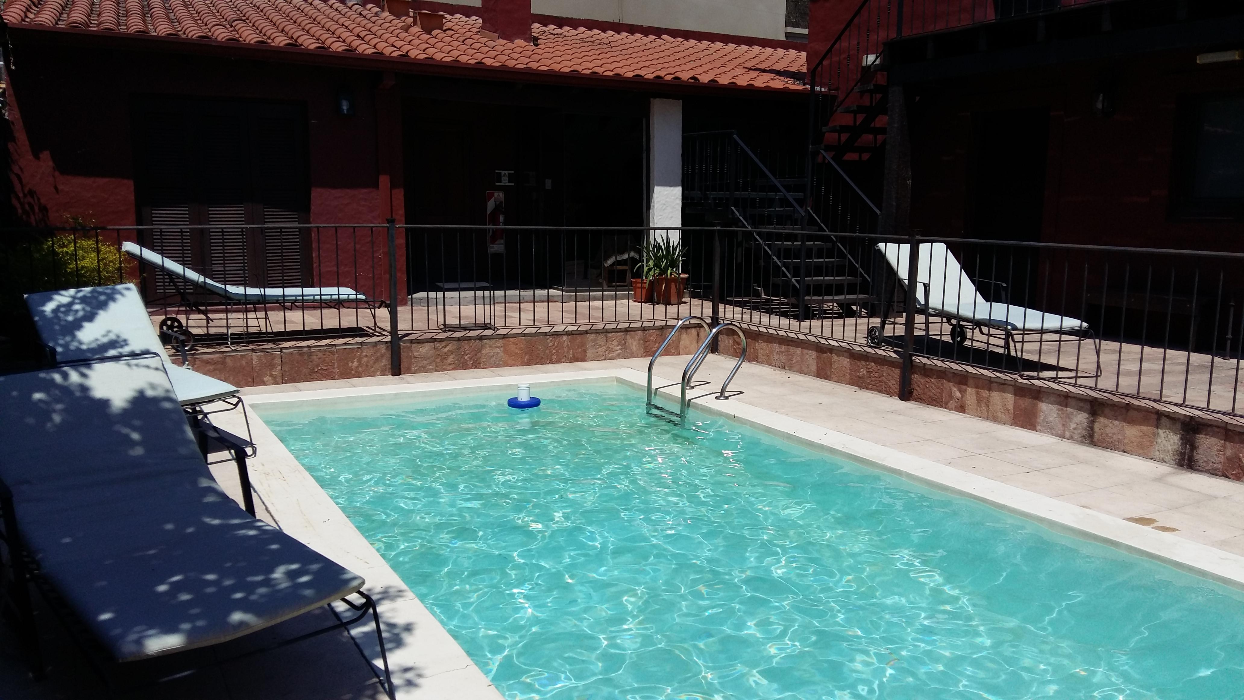 Vista Piscina Hotel Las Chirimoyas