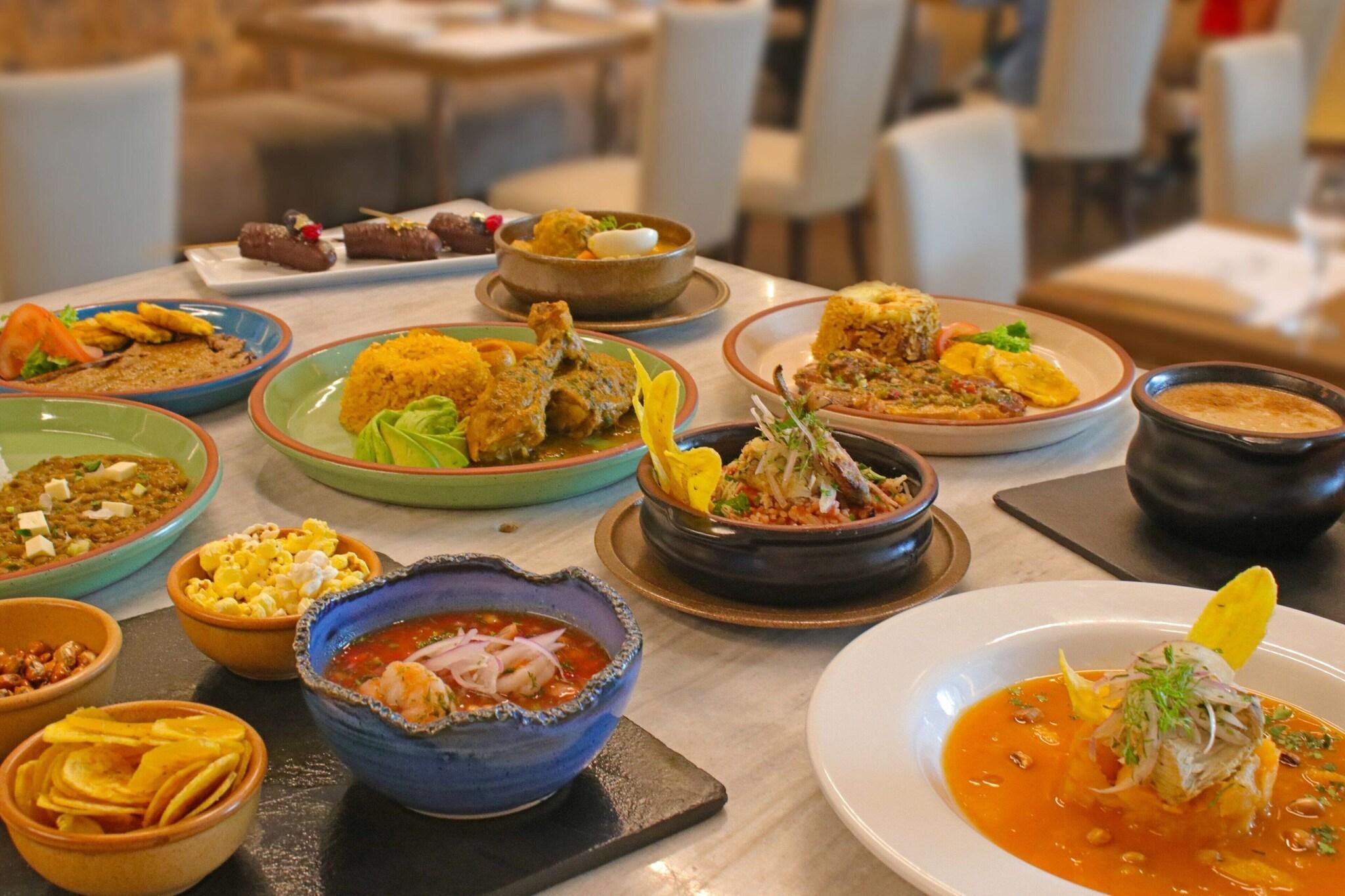 Restaurant Courtyard by Marriott Guayaquil