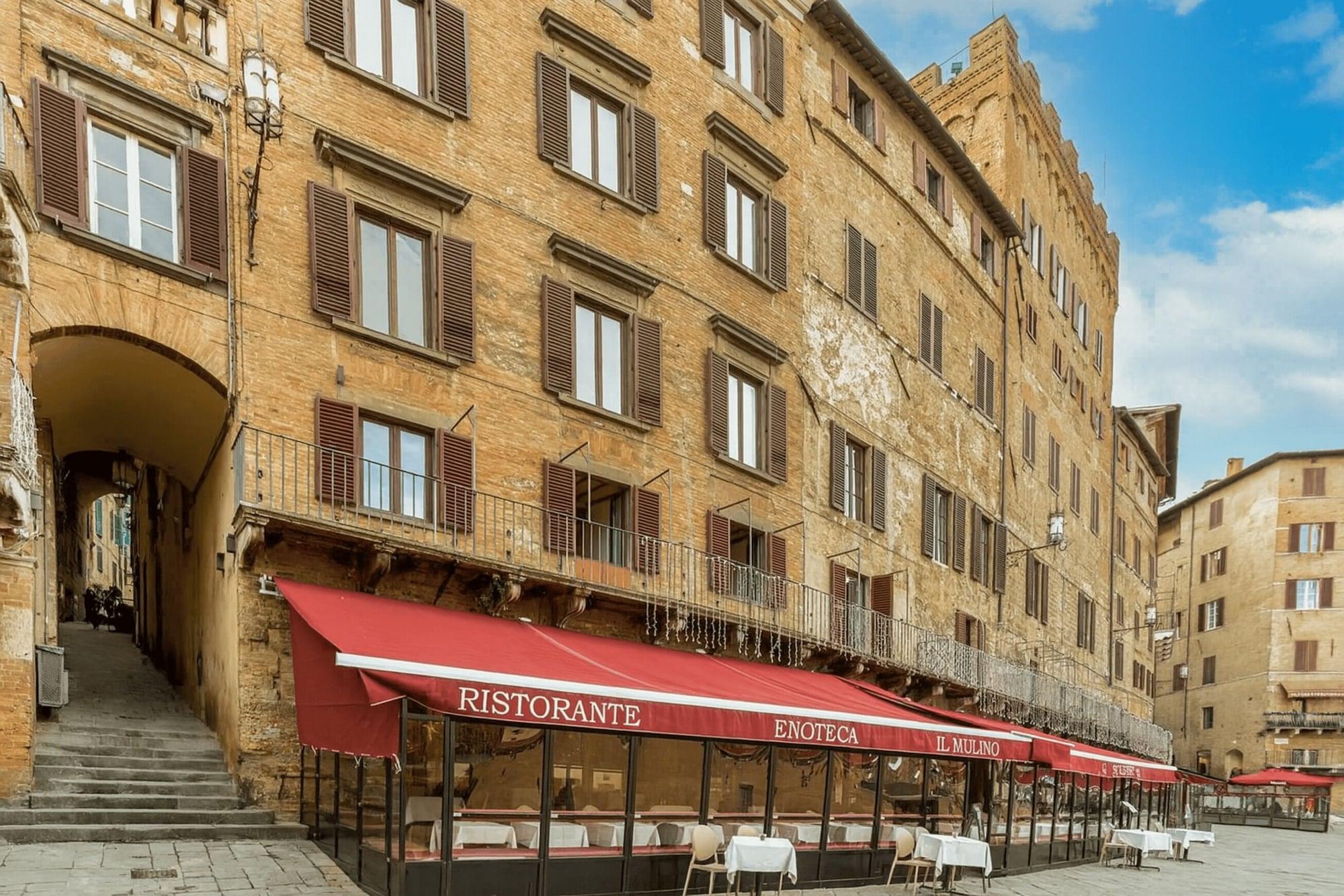 Vista Exterior The Balcony Suite -Piazza del Campo View