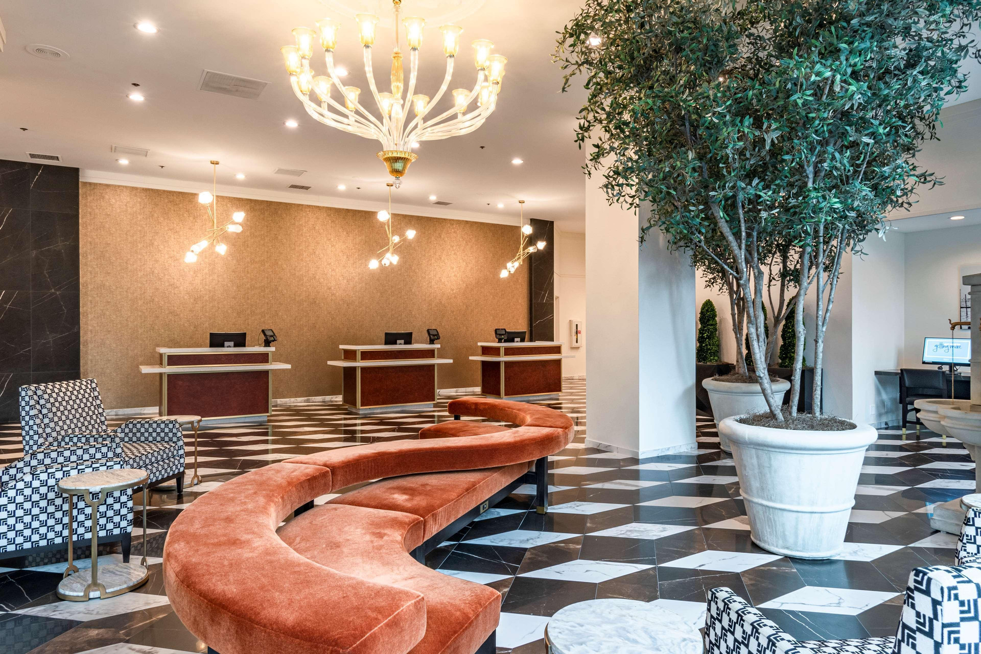 Vista Lobby The Little Italy Hotel Downtown San Diego