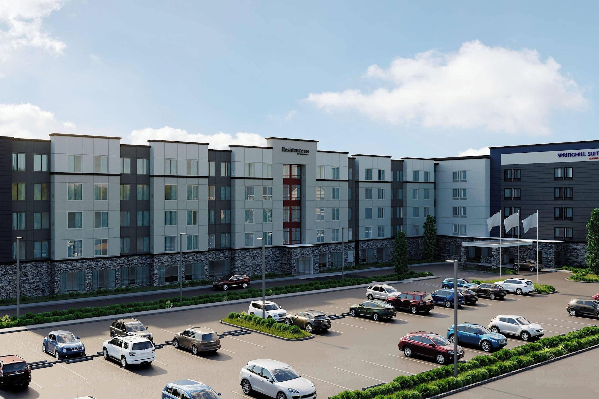 Vista Exterior SpringHill Suites by Marriott Indianapolis Keystone