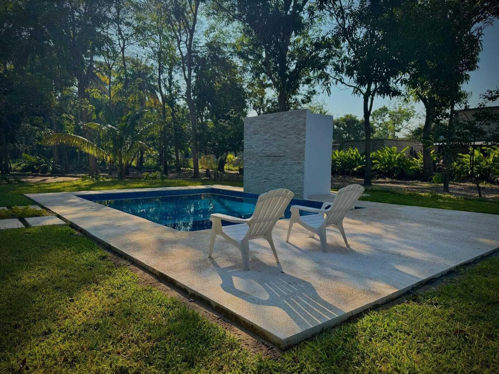 Vista Piscina Garden Suites Comalcalco