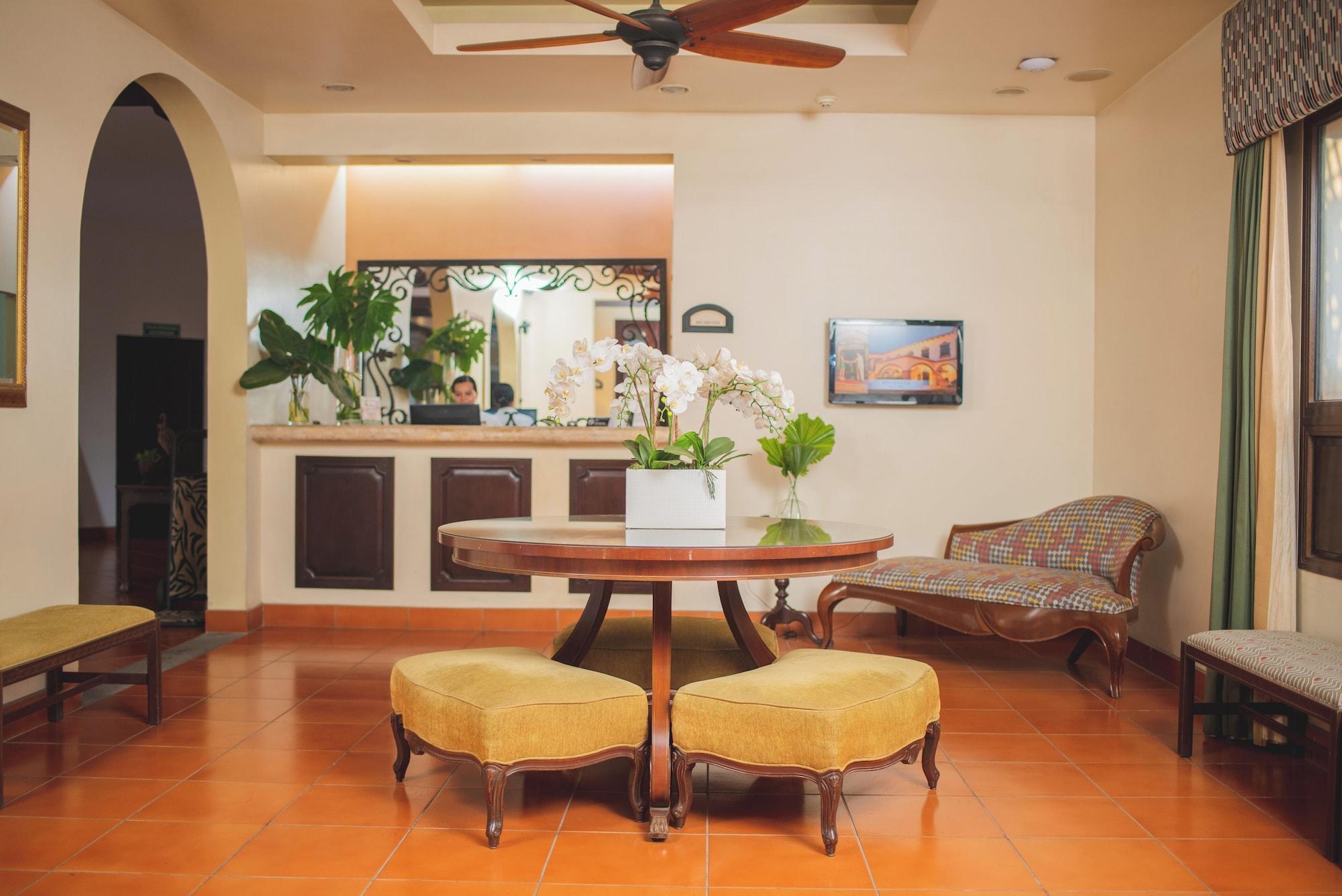 Vista do lobby Hotel Los Portales