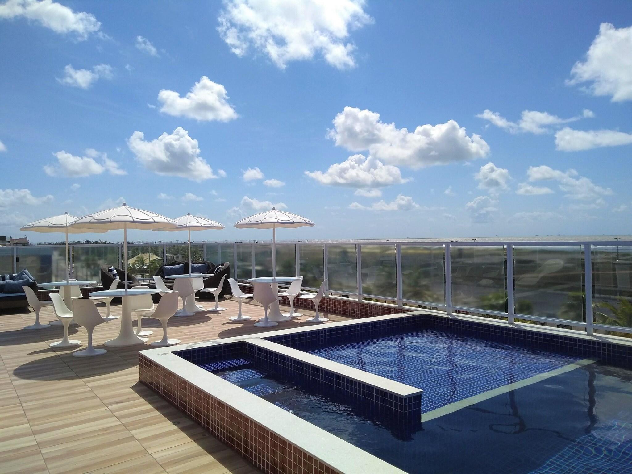 Vista Piscina Simas Praia Hotel