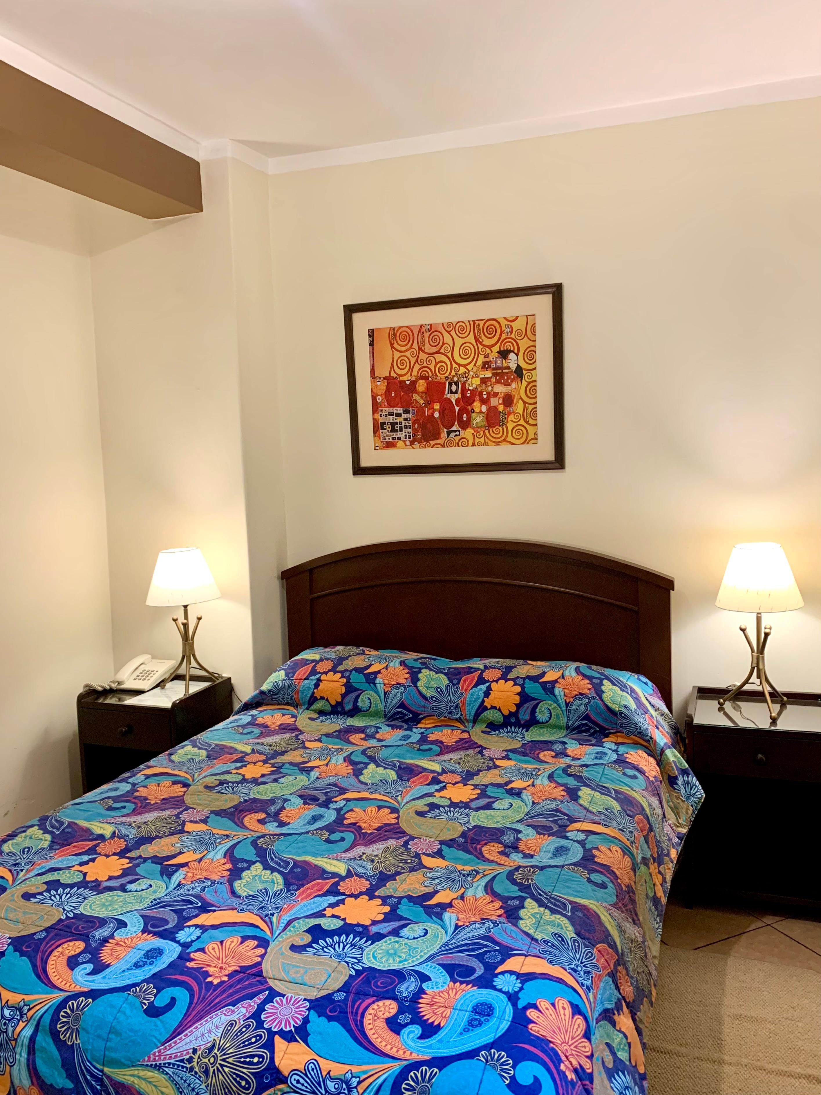 Vista a la ciudad Hostal Valle del Inca