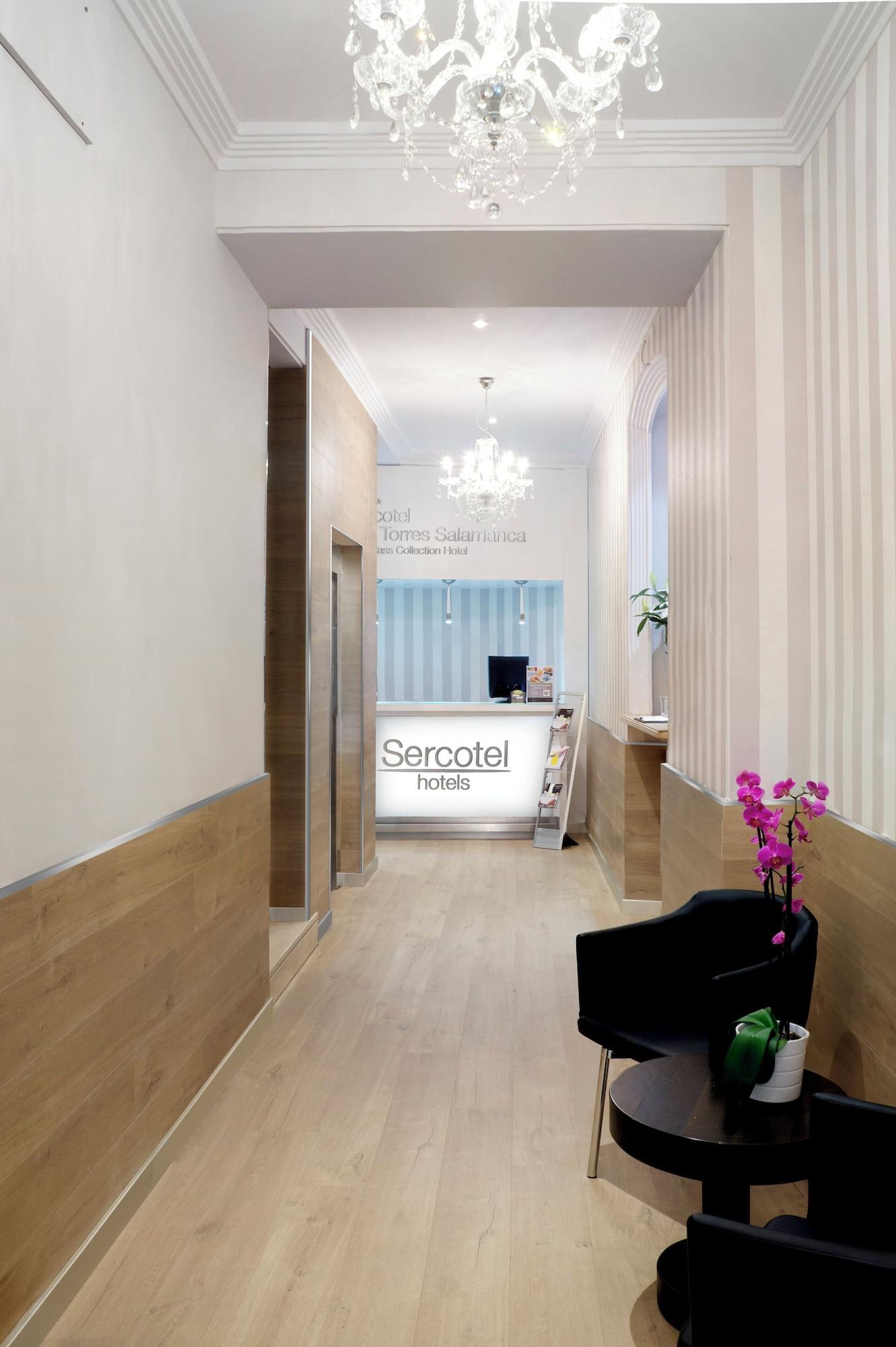 Vista Lobby Hotel Sercotel Las Torres Salamanca