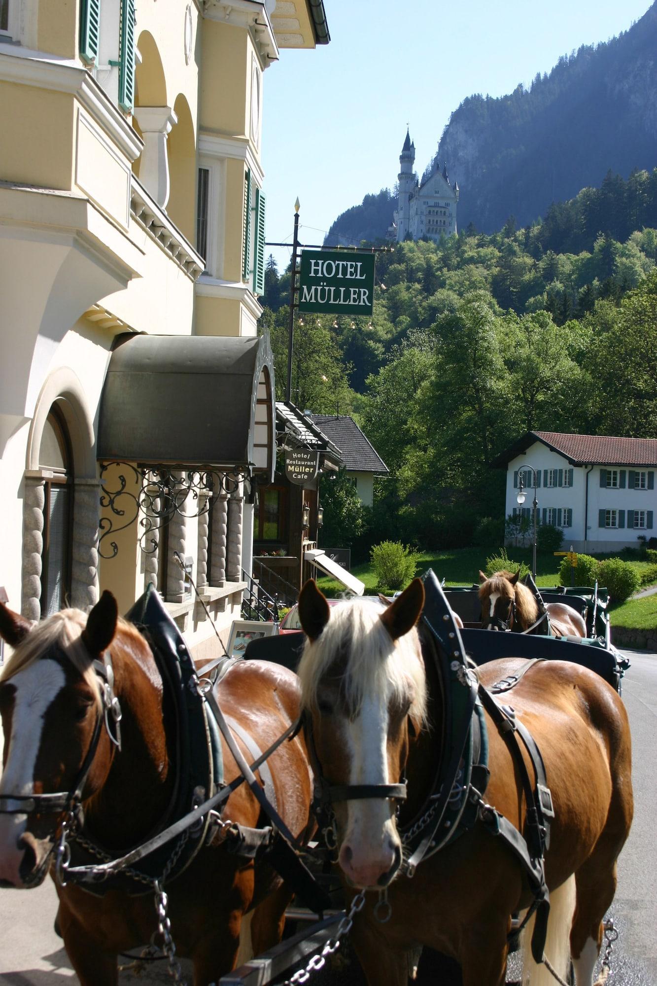 Vista Exterior Hotel Müller Hohenschwangau