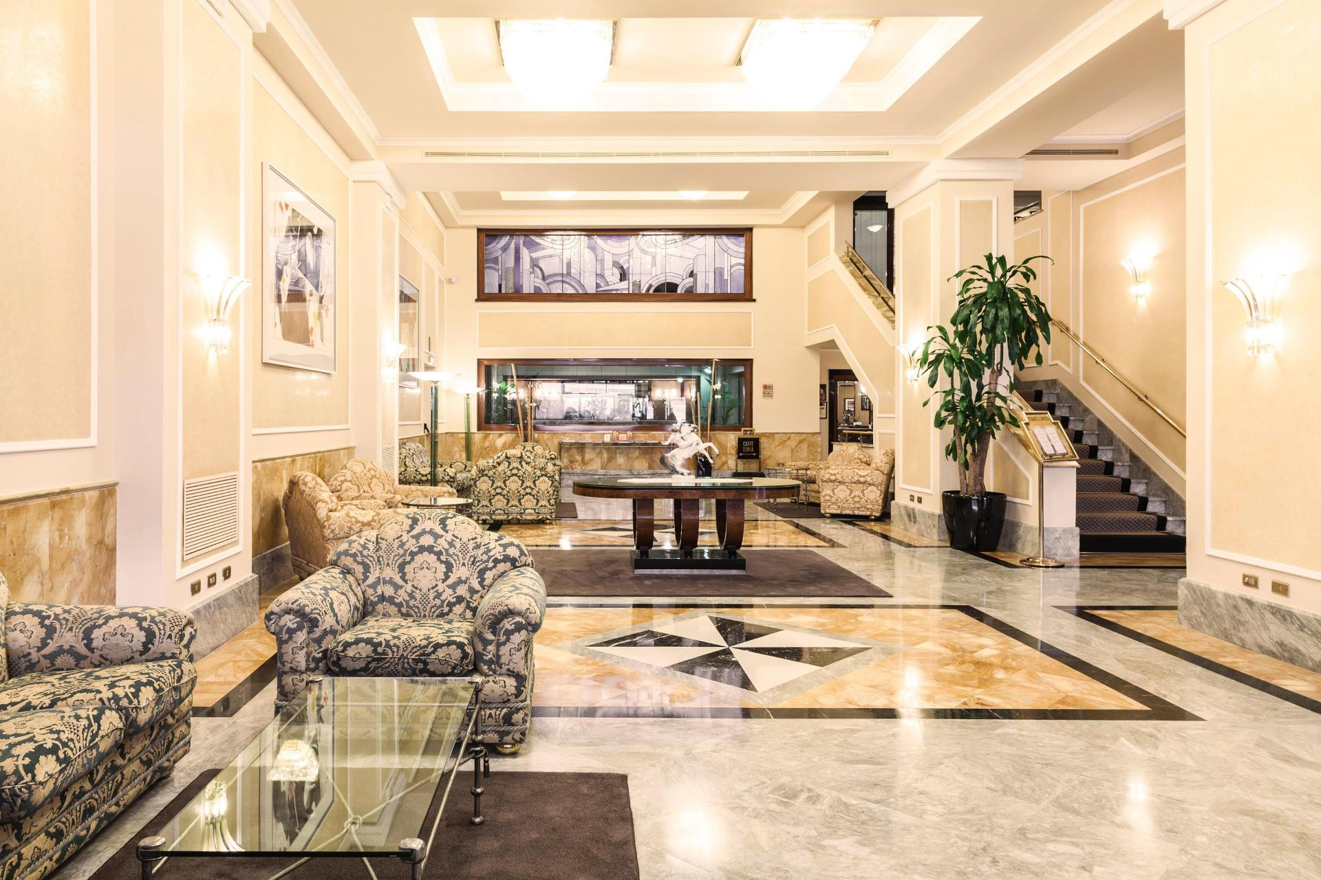 Vista Lobby DORIA GRAND HOTEL ROOFTOP