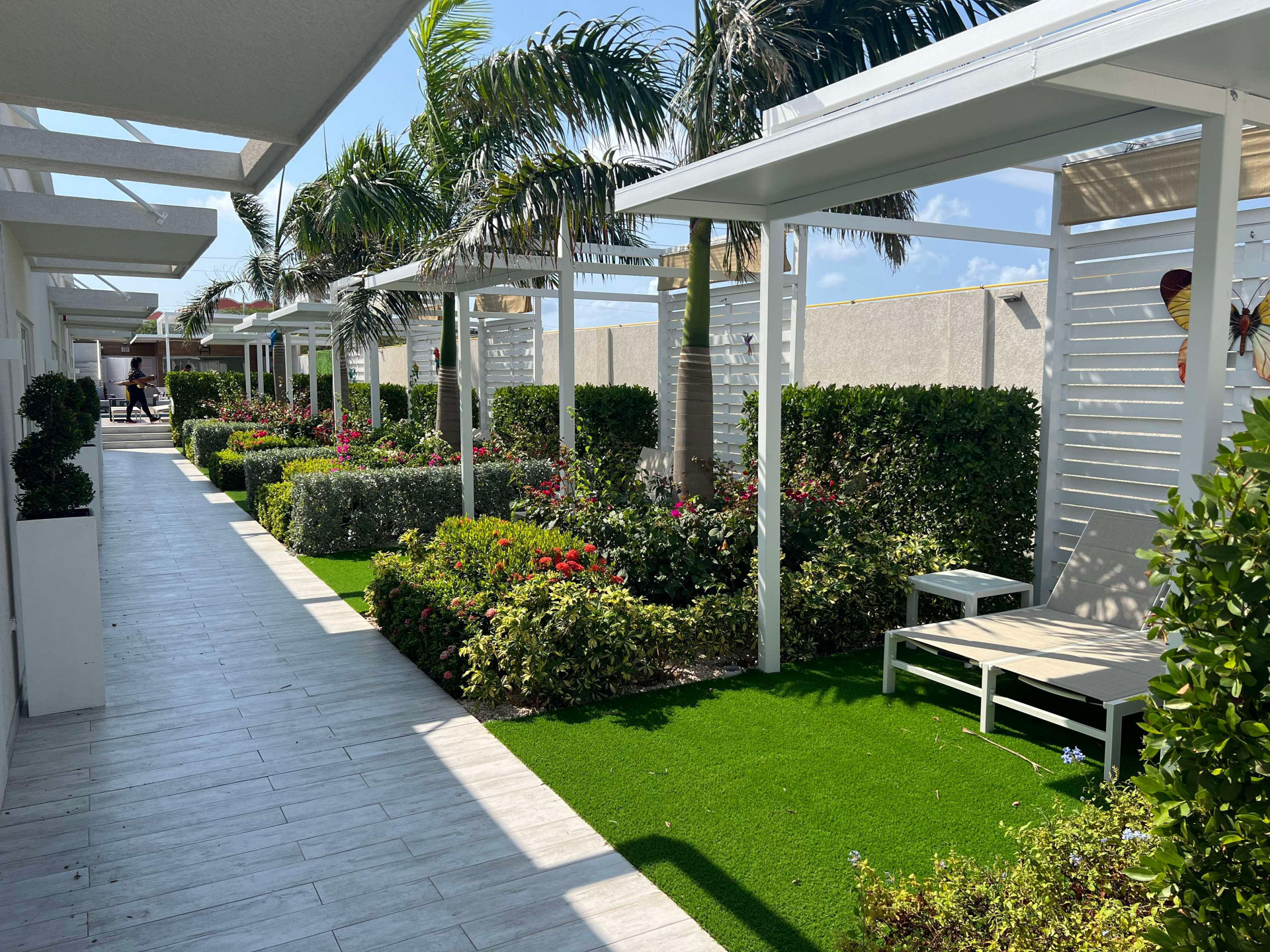 Vista Exterior Aruba Boutique & Art Hotel