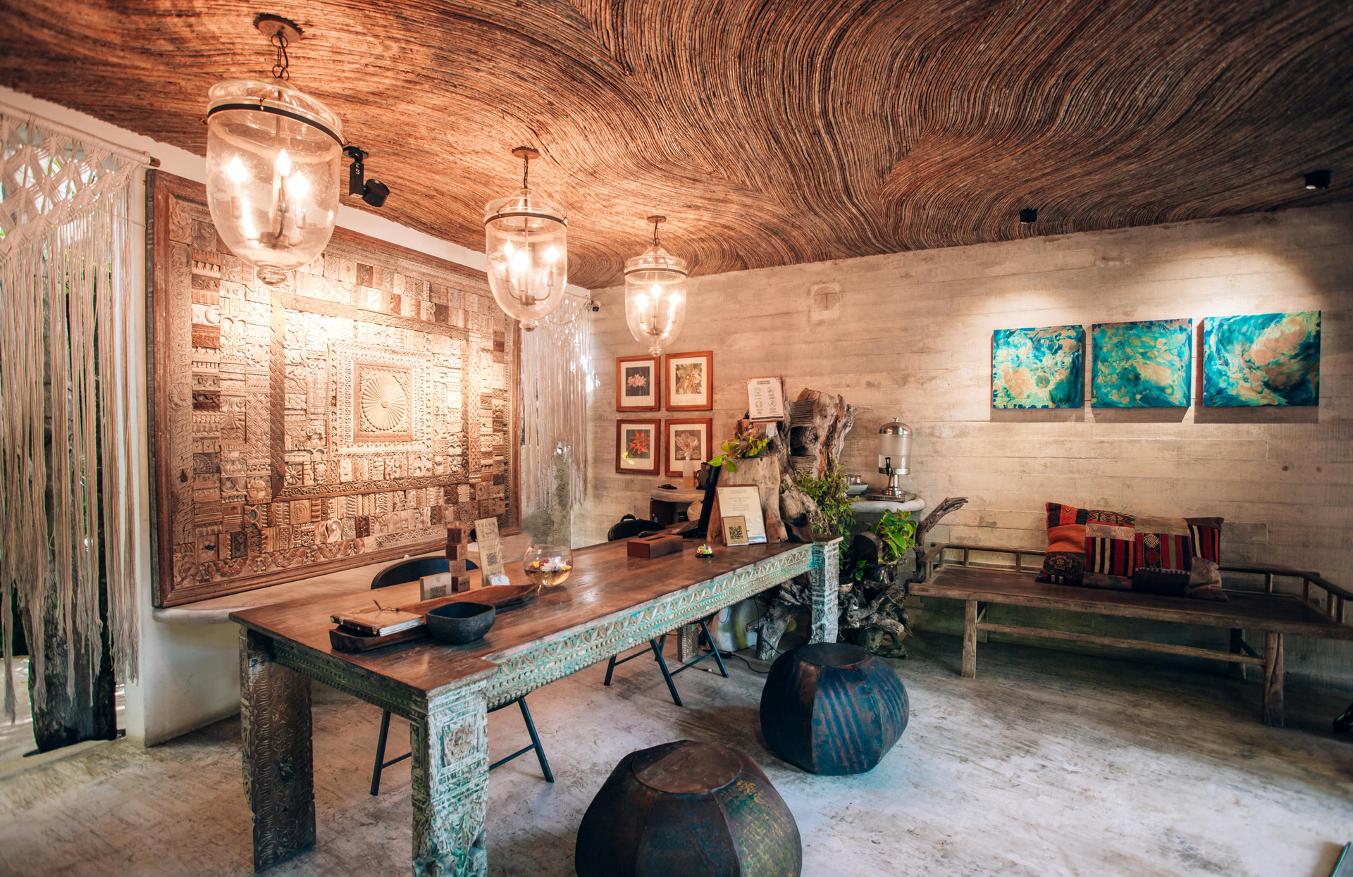 Vista Lobby Orchid House Tulum