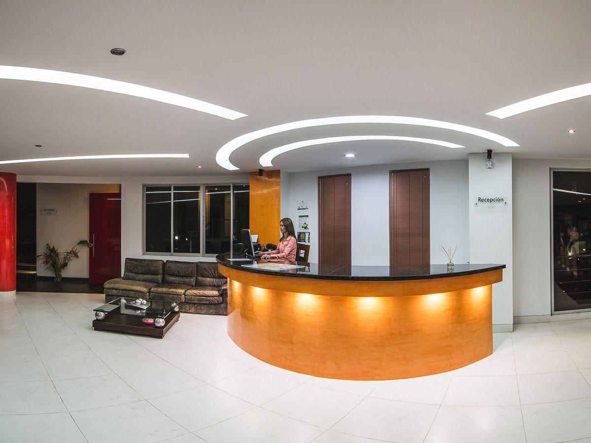 Vista Lobby Santo Bambu Hotel Campestre