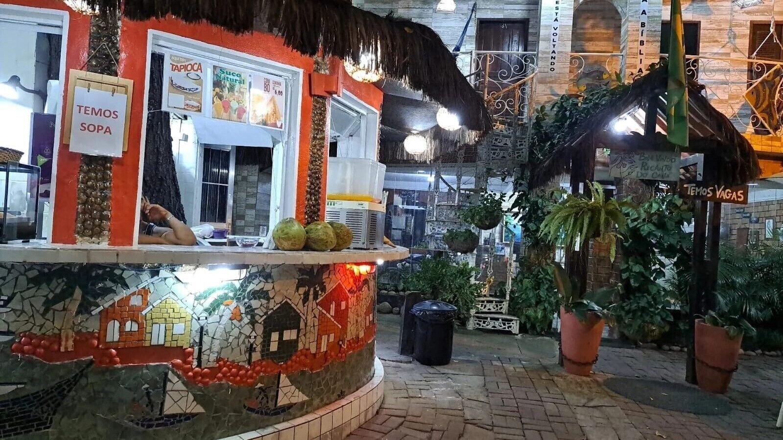 Vista Exterior Pousada Recanto do Caja