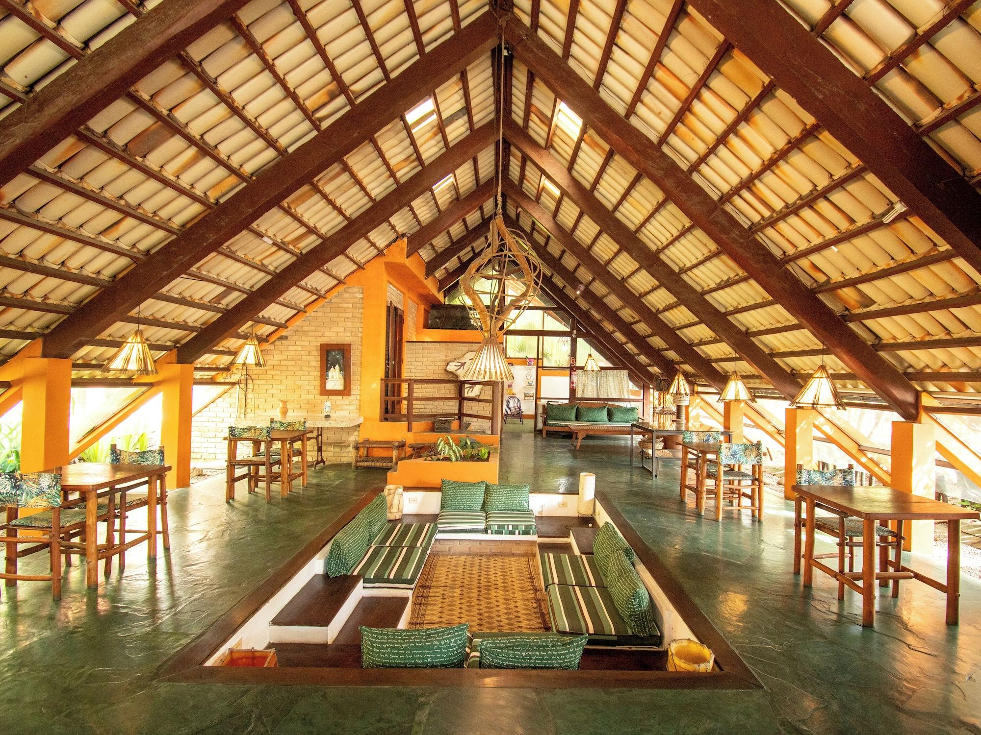 Vista Lobby Pousada Arraial Candeia