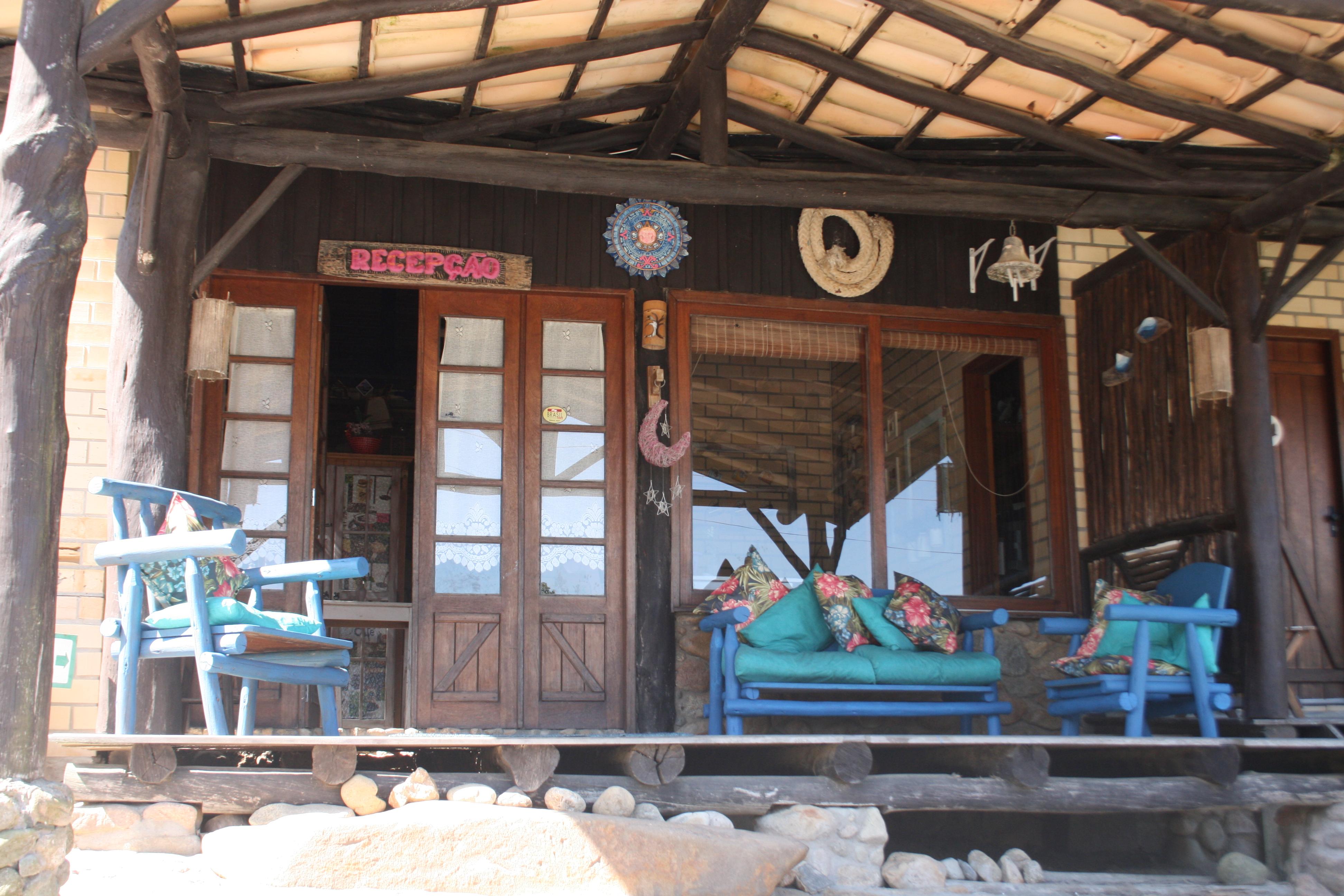 Vista Exterior Pousada Lua Rosa