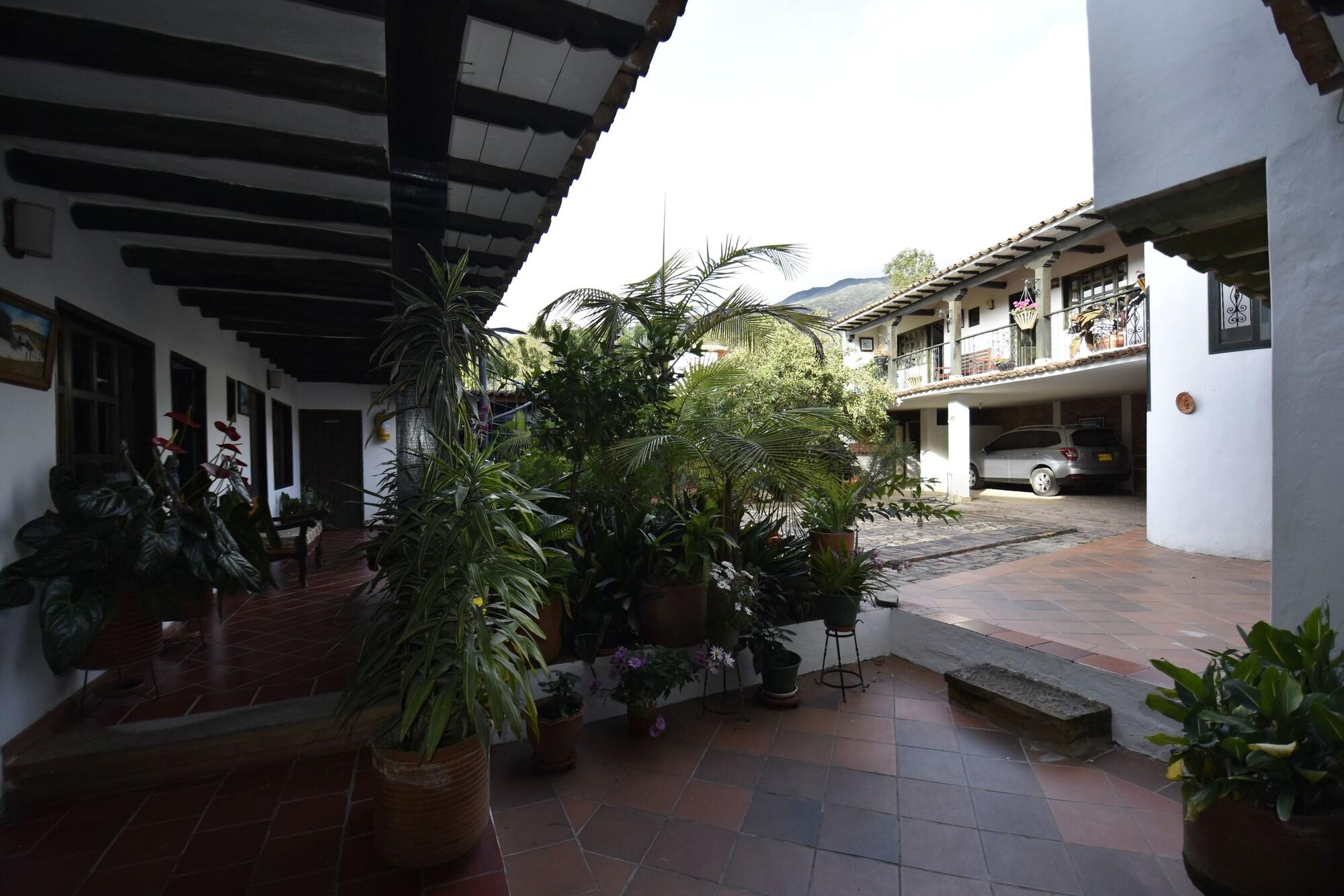Vista Lobby Hospederia La Fuente