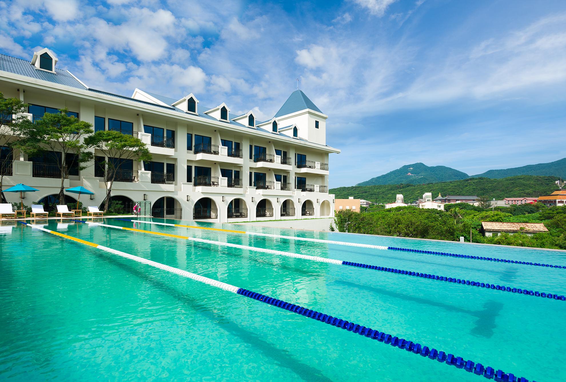 Vista Piscina Fullon Hotel Fulong